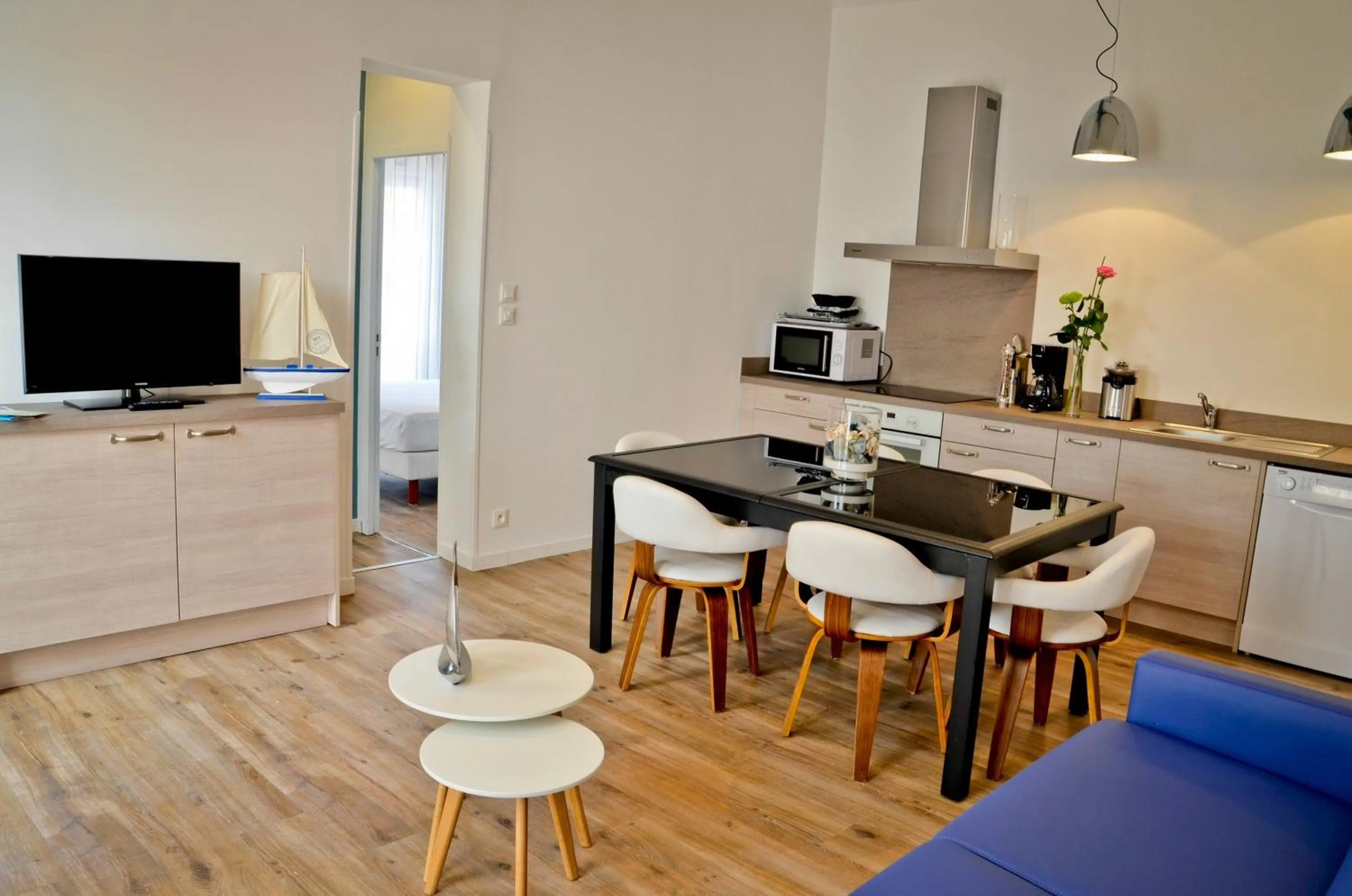 Kitchen or kitchenette in Bordo'Appart Hoya Bella