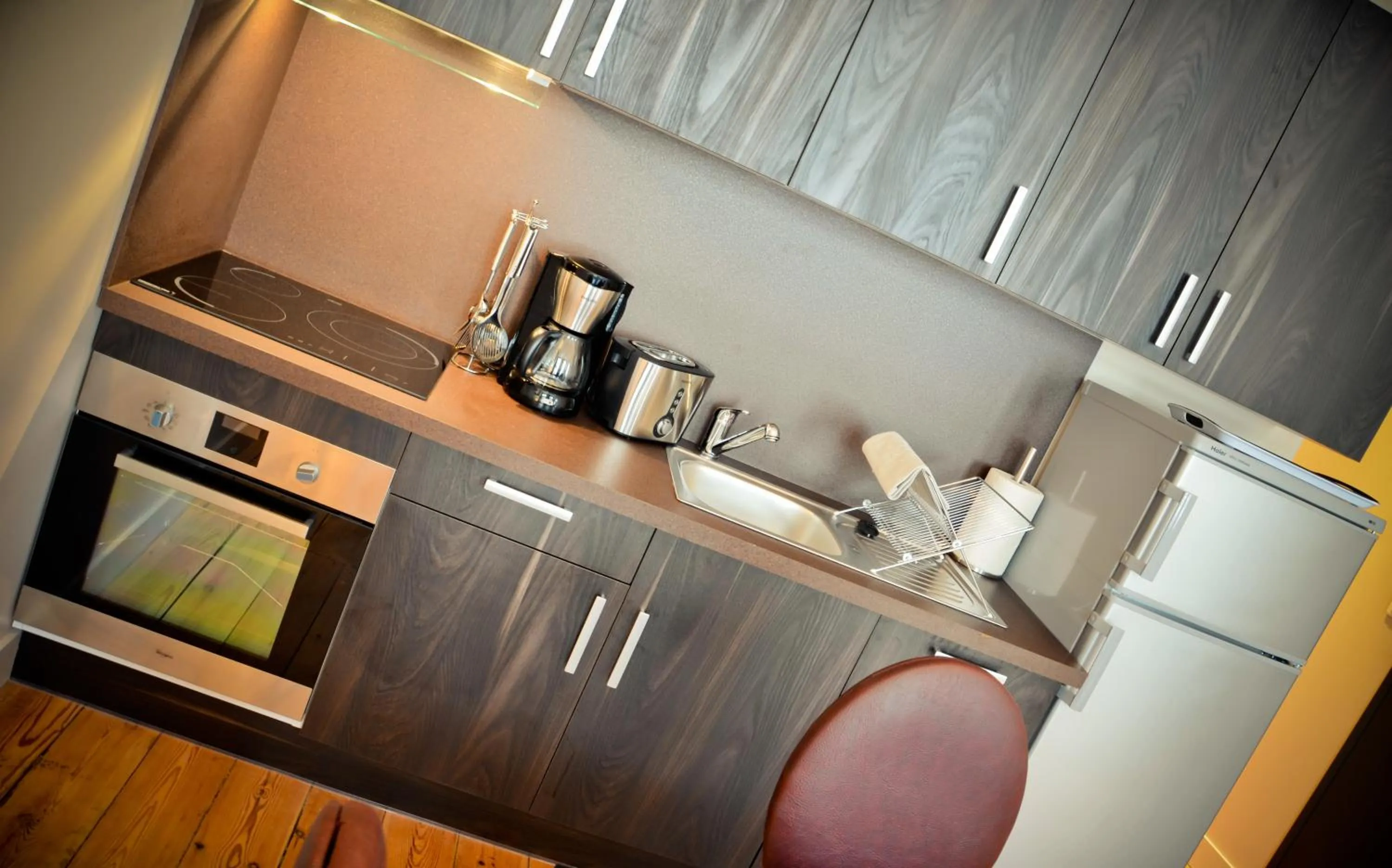 Kitchen or kitchenette in Bordo'Appart Hoya Bella