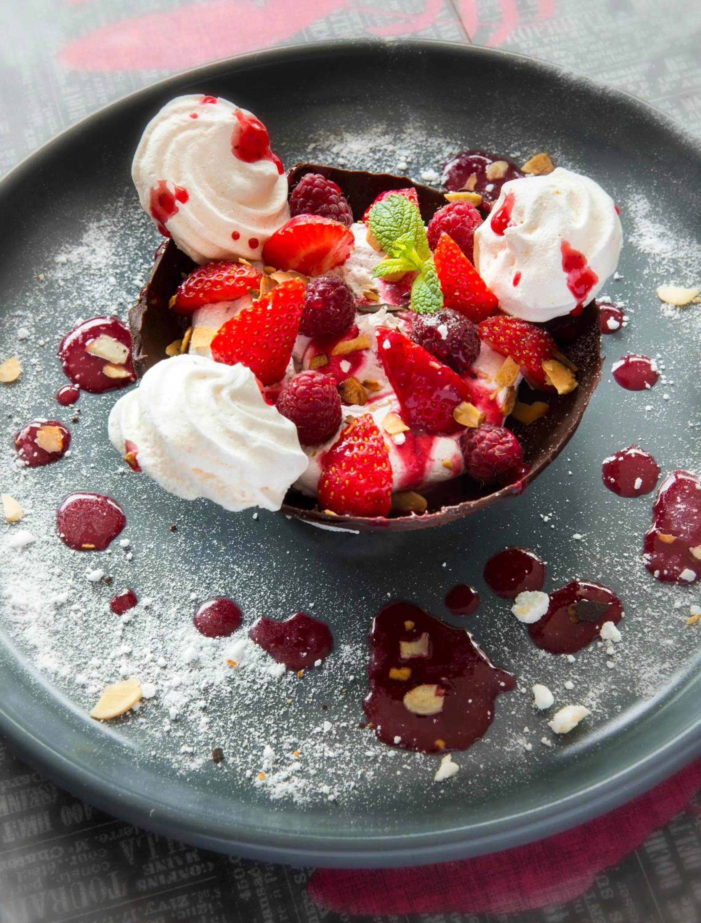Food close-up in Logis Hôtel L'Air Marin