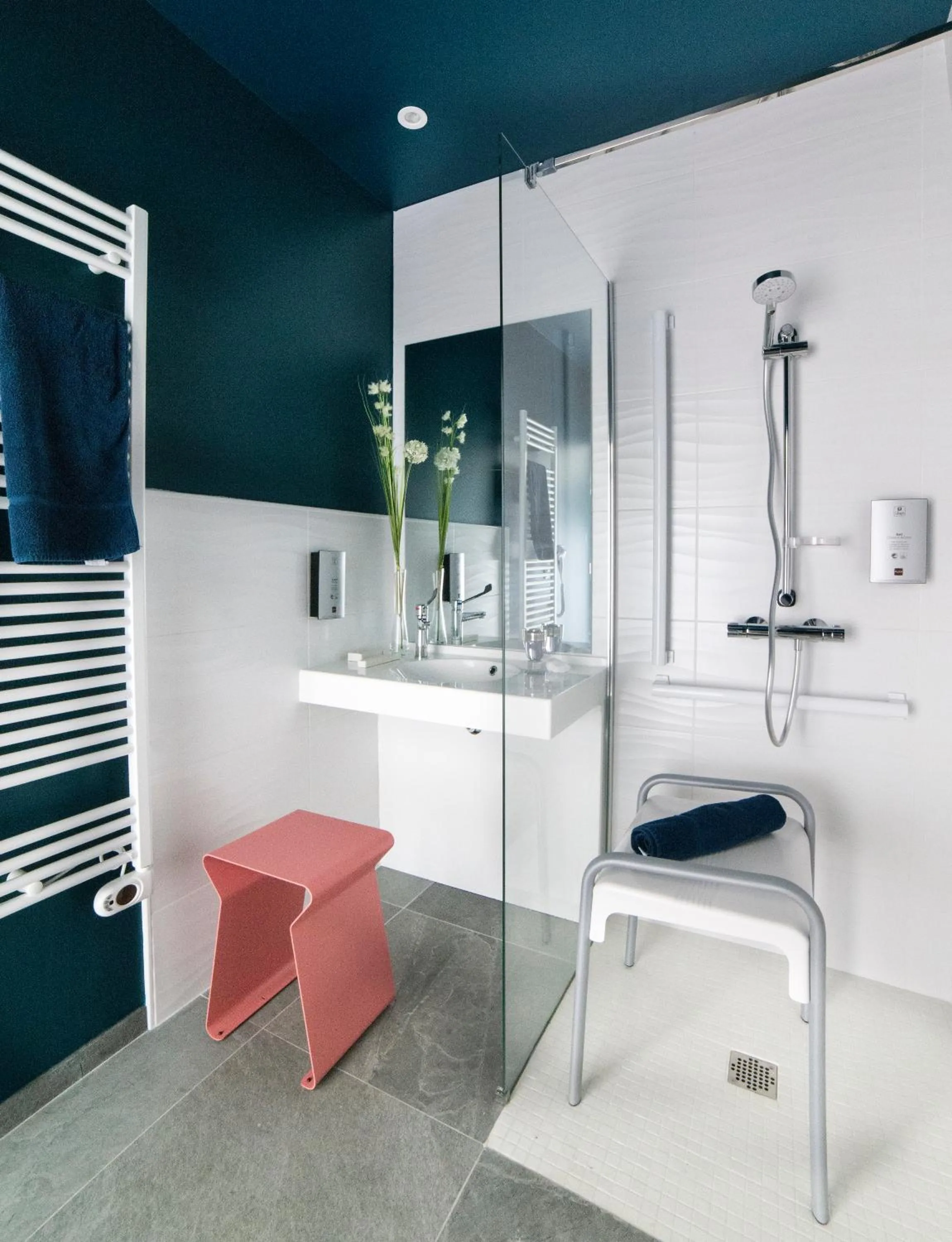 Facility for disabled guests in Logis Hôtel L'Air Marin