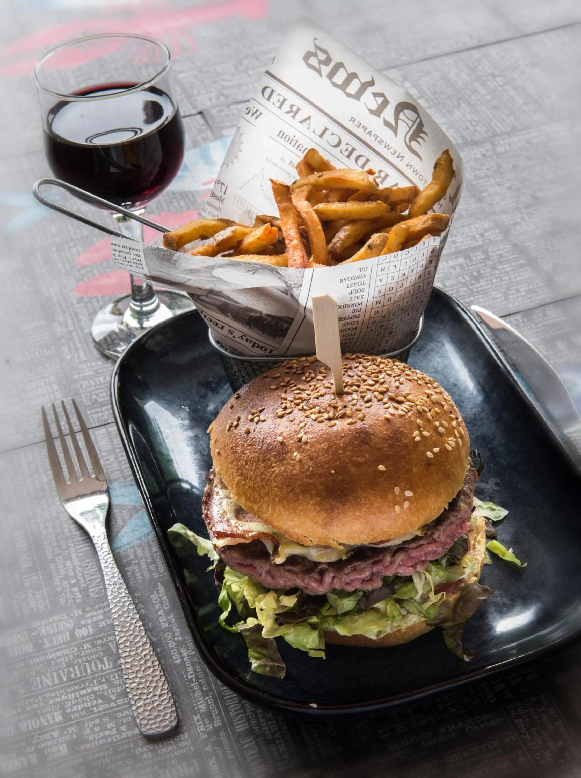 Food close-up in Logis Hôtel L'Air Marin