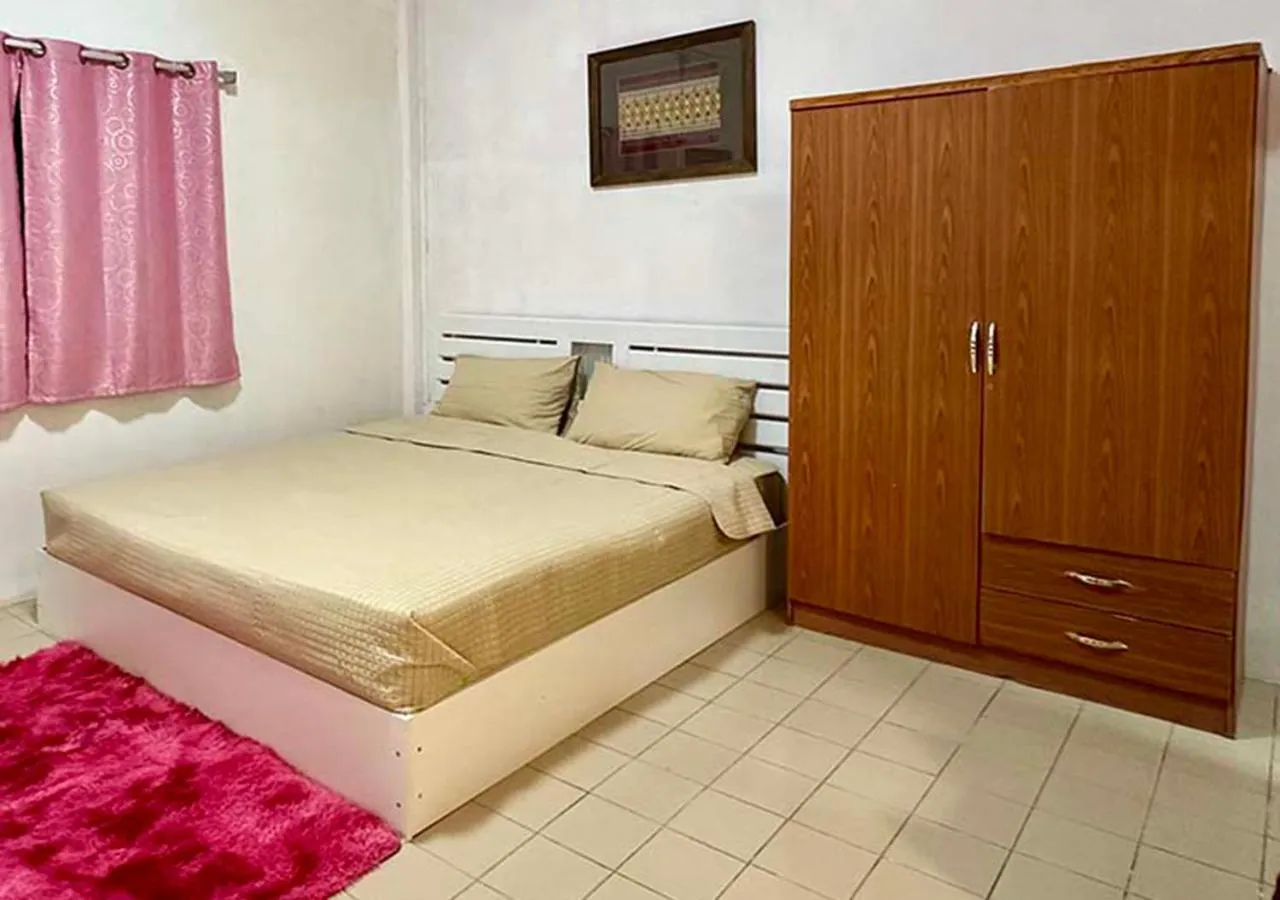 Bed in Sea View Jomtien Guest House