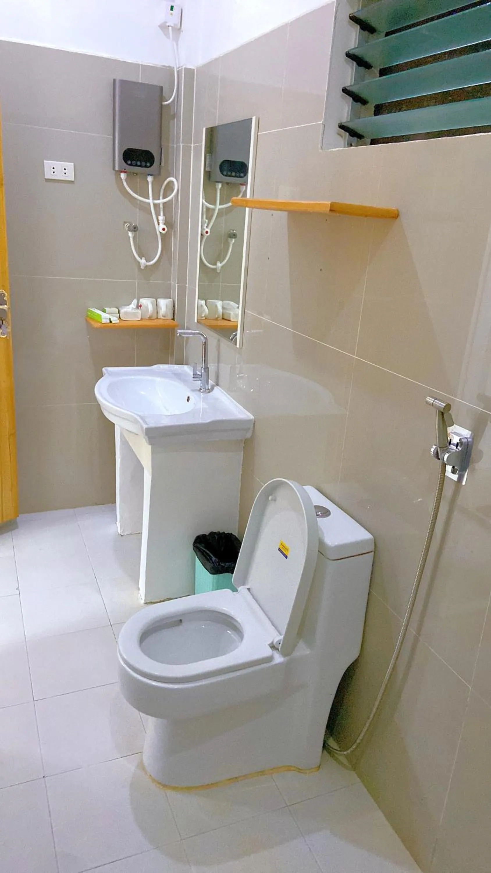 Shower in Green Mango Resort