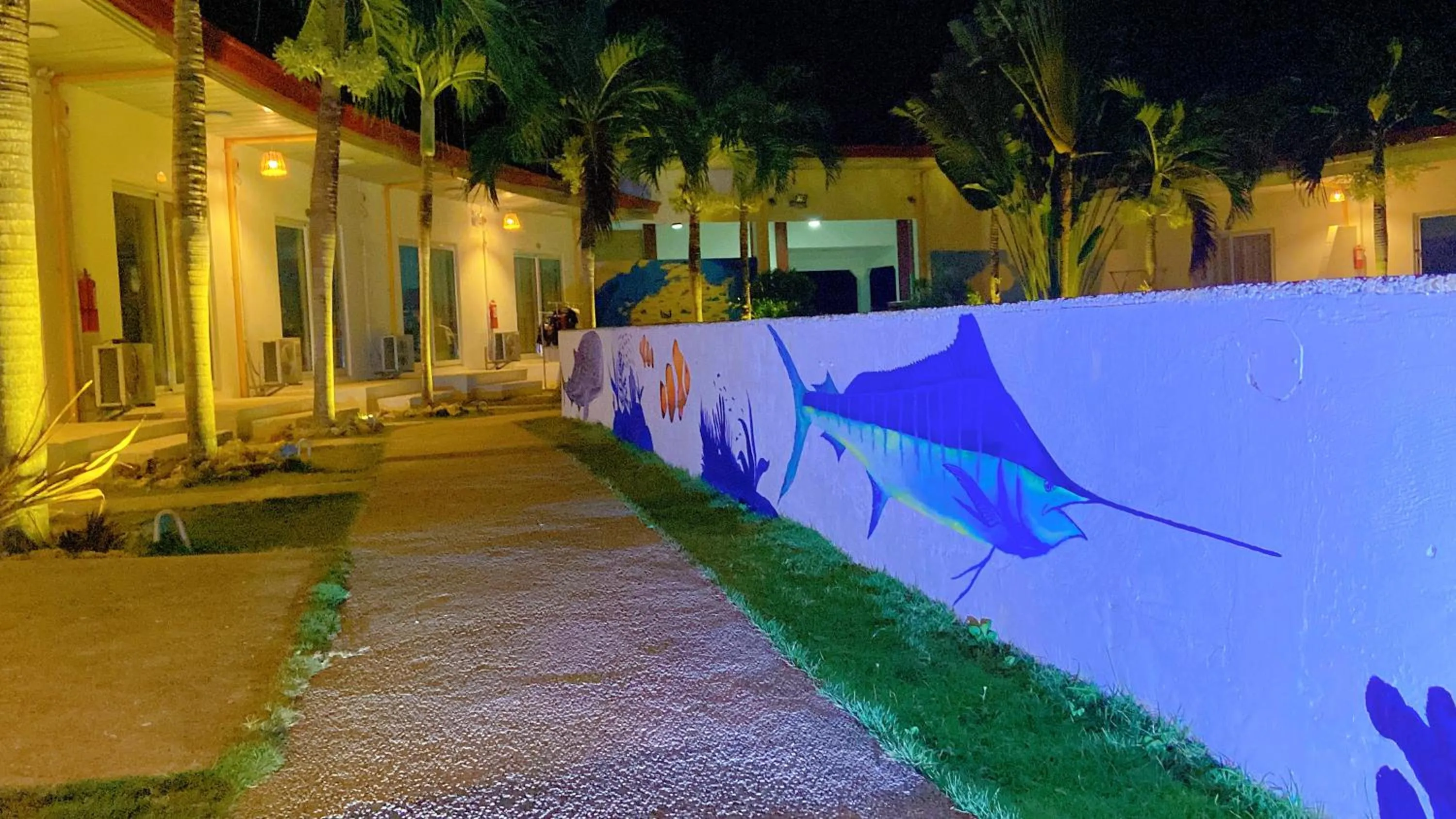 Property building in Green Mango Resort