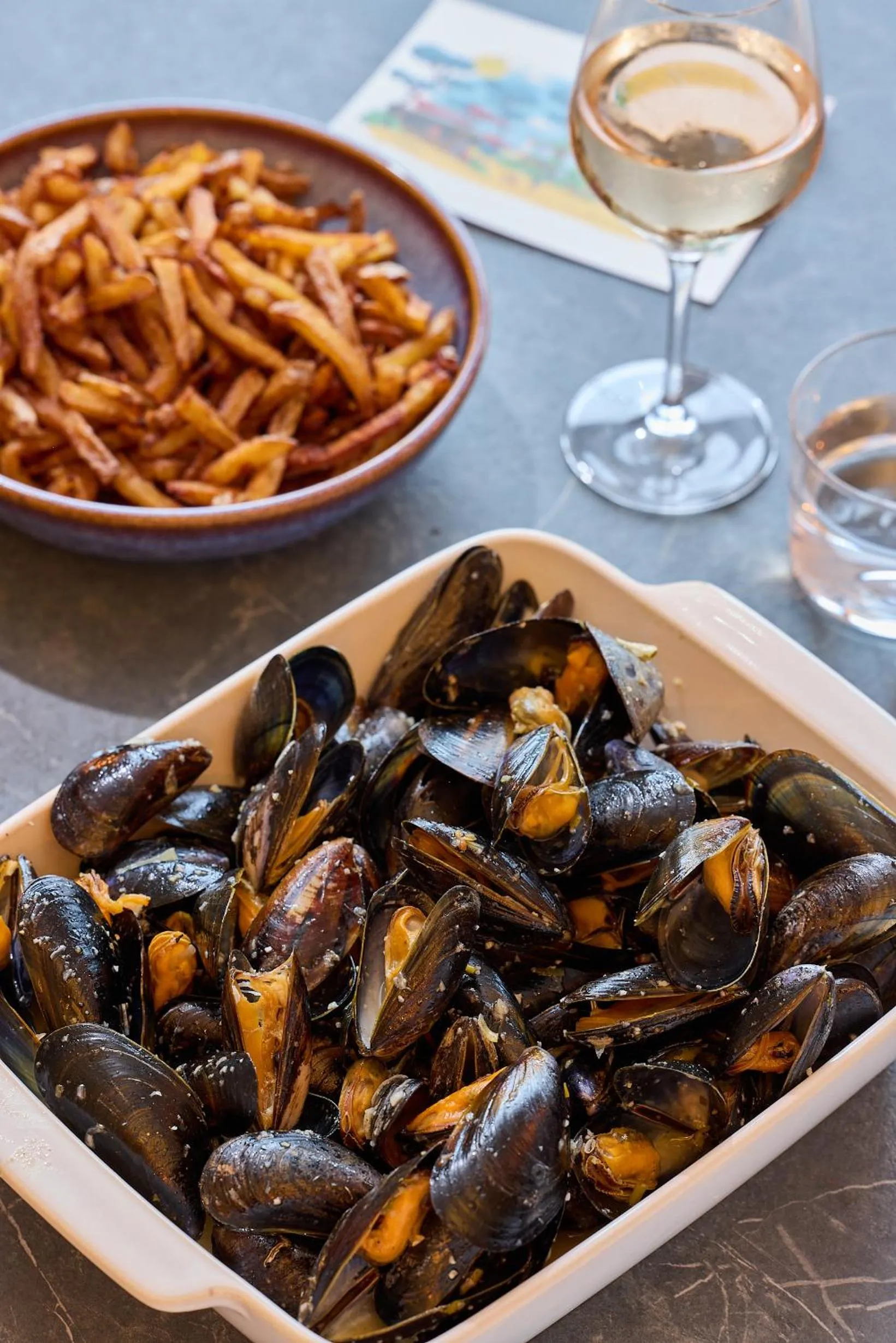 Food and drinks in Kaze Océan, The Originals Relais