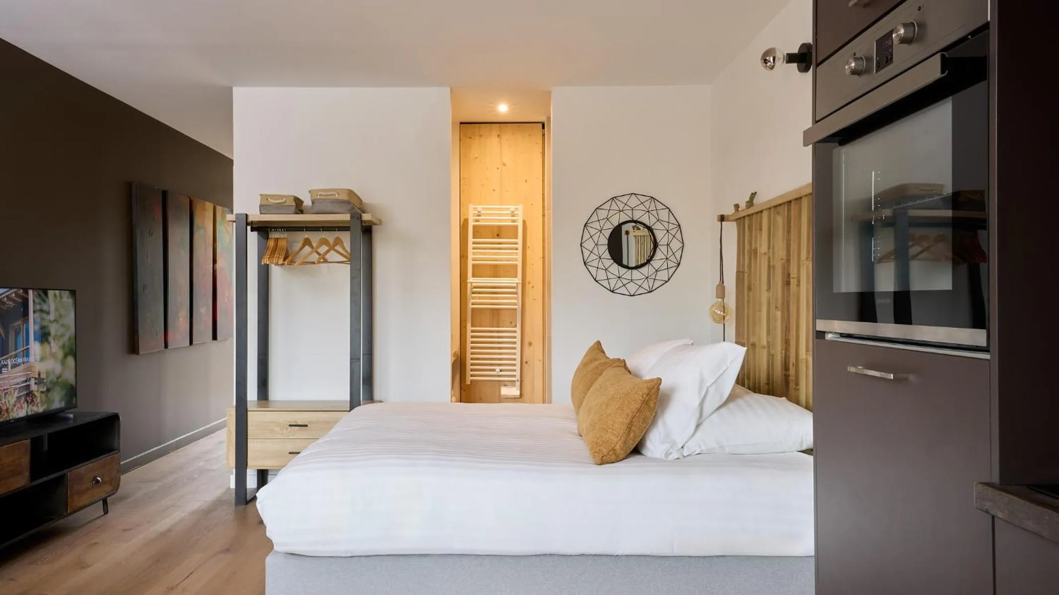 Bed in Kaze Océan, The Originals Relais