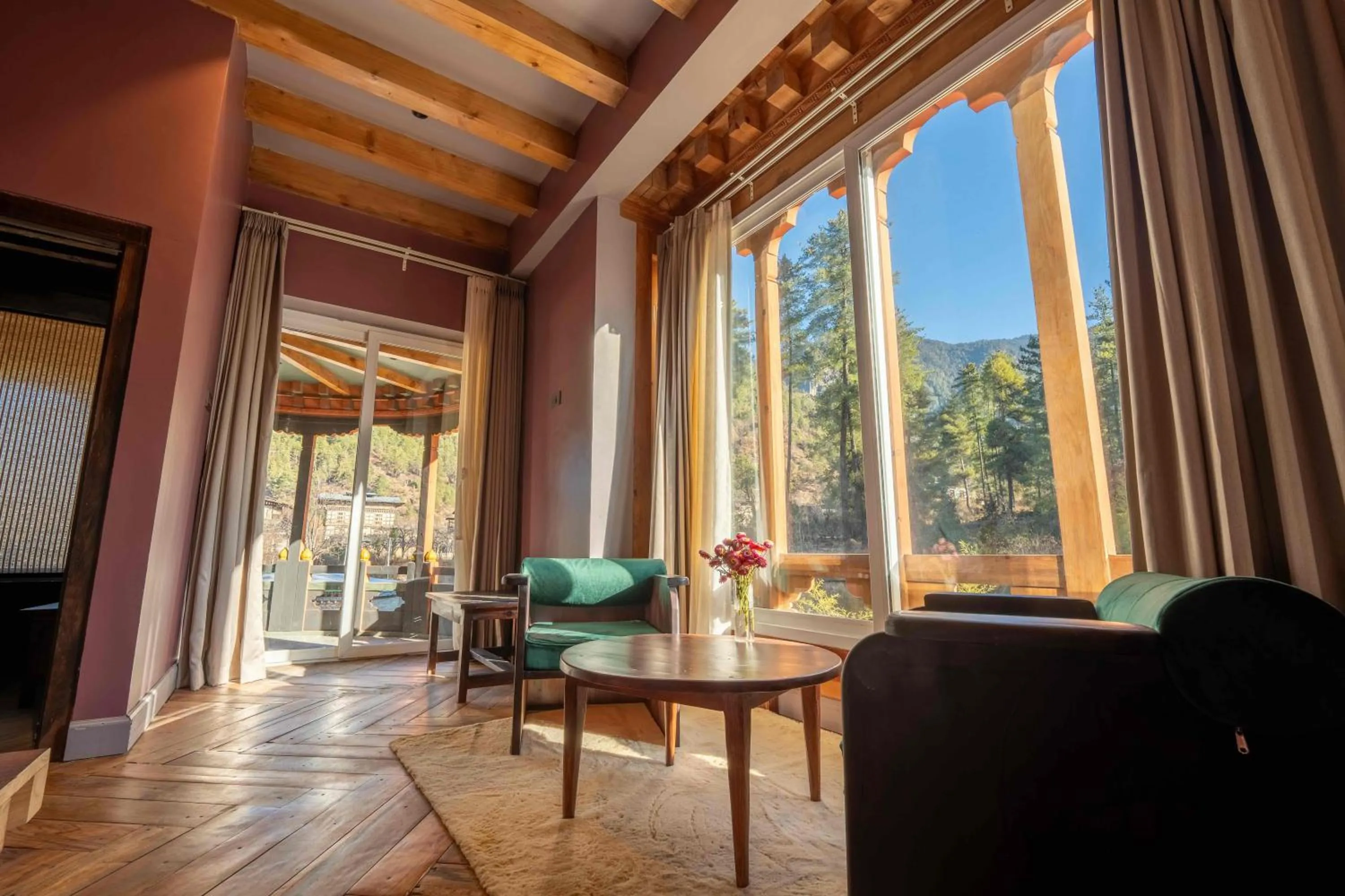 Natural landscape in Taktsangri-La