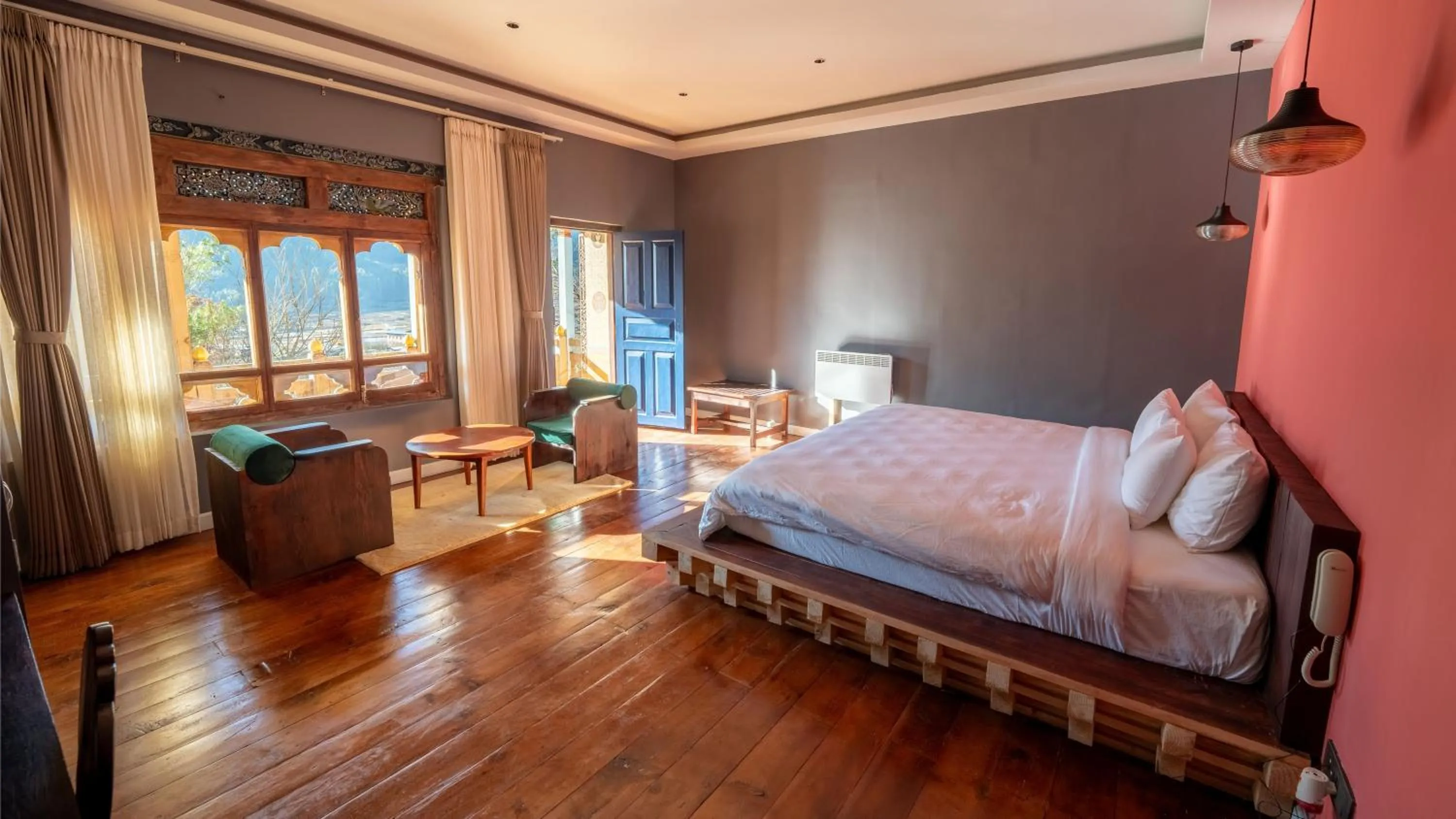 Bed in Taktsangri-La