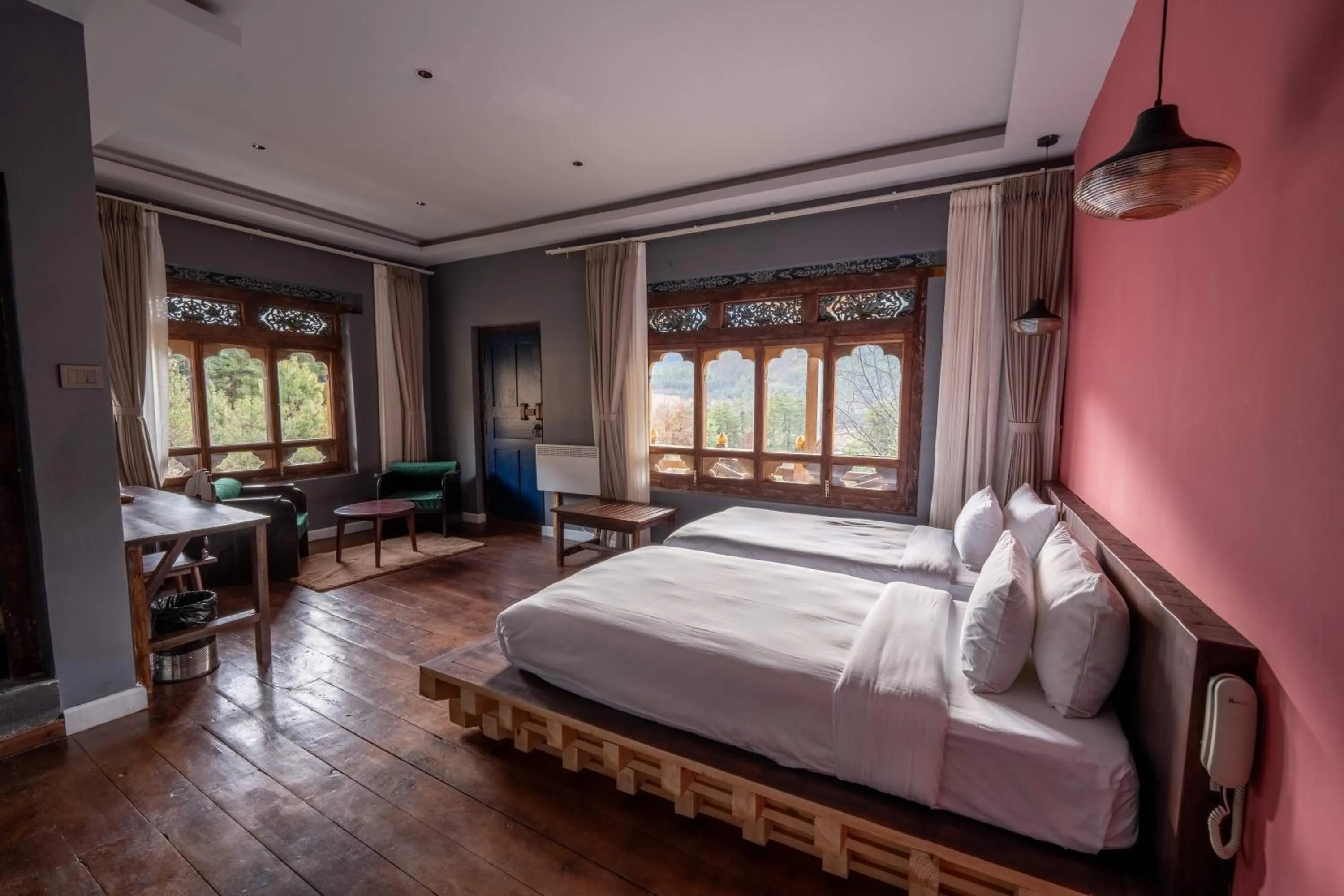 Bed in Taktsangri-La