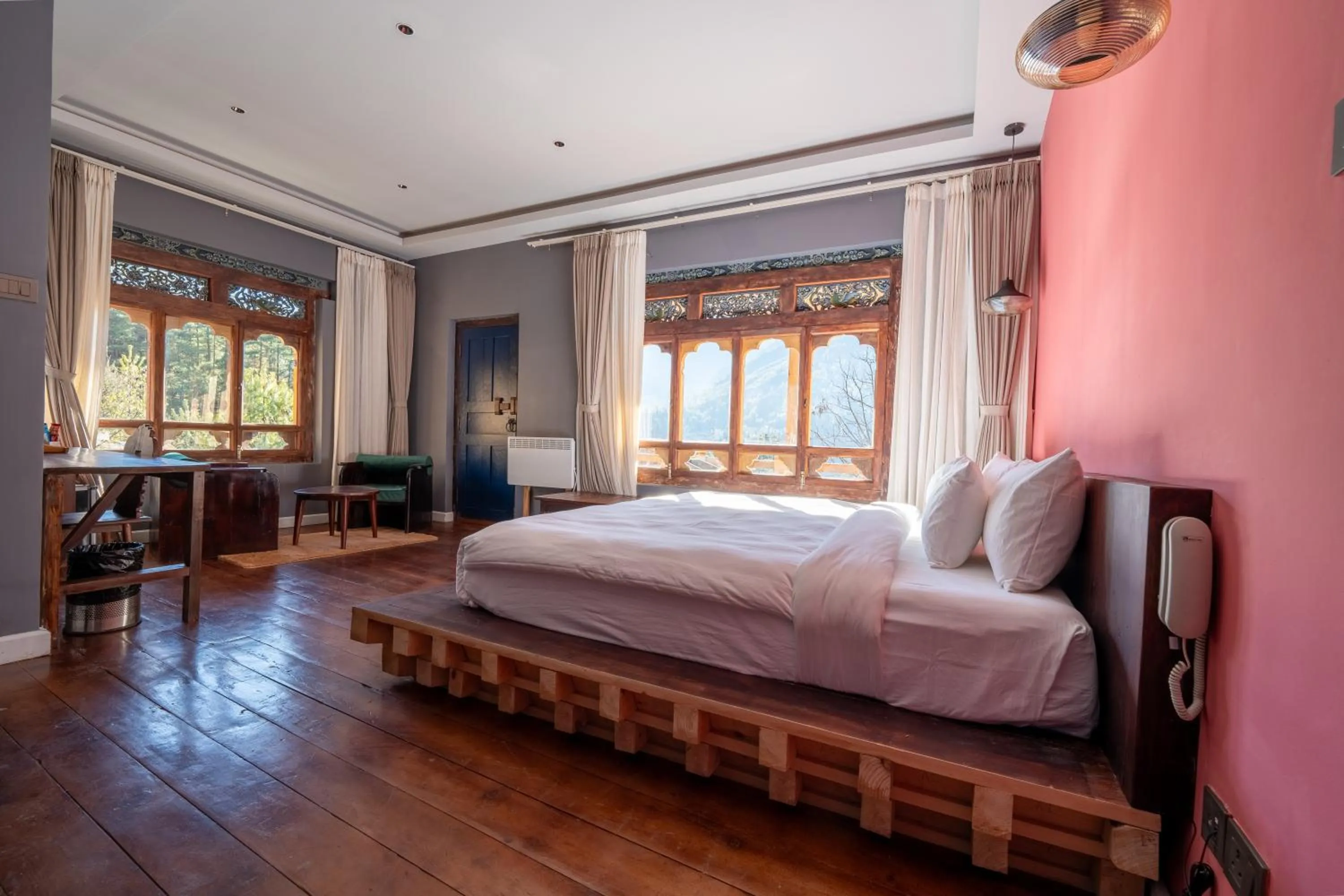 Bed in Taktsangri-La