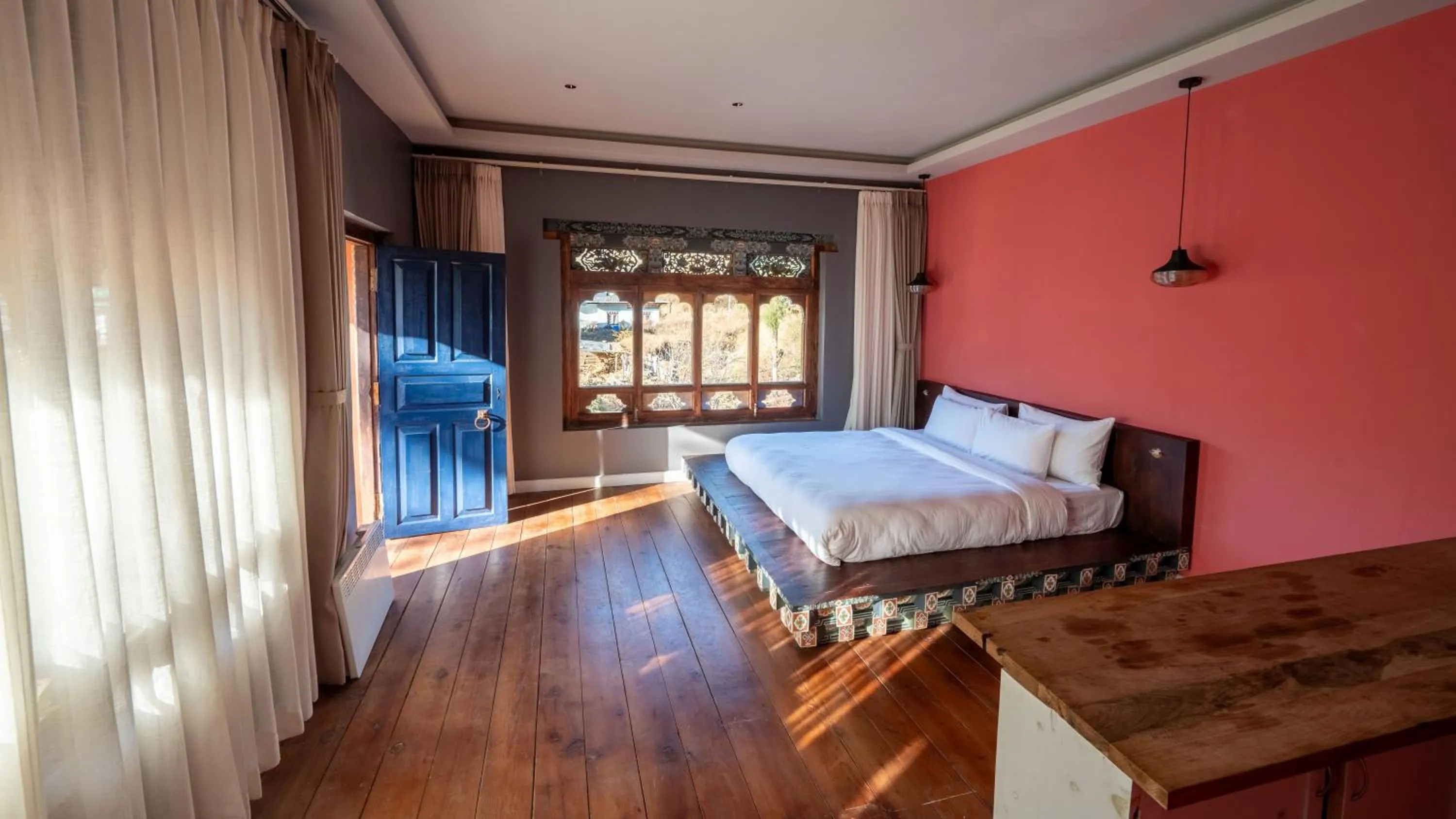 Bed in Taktsangri-La