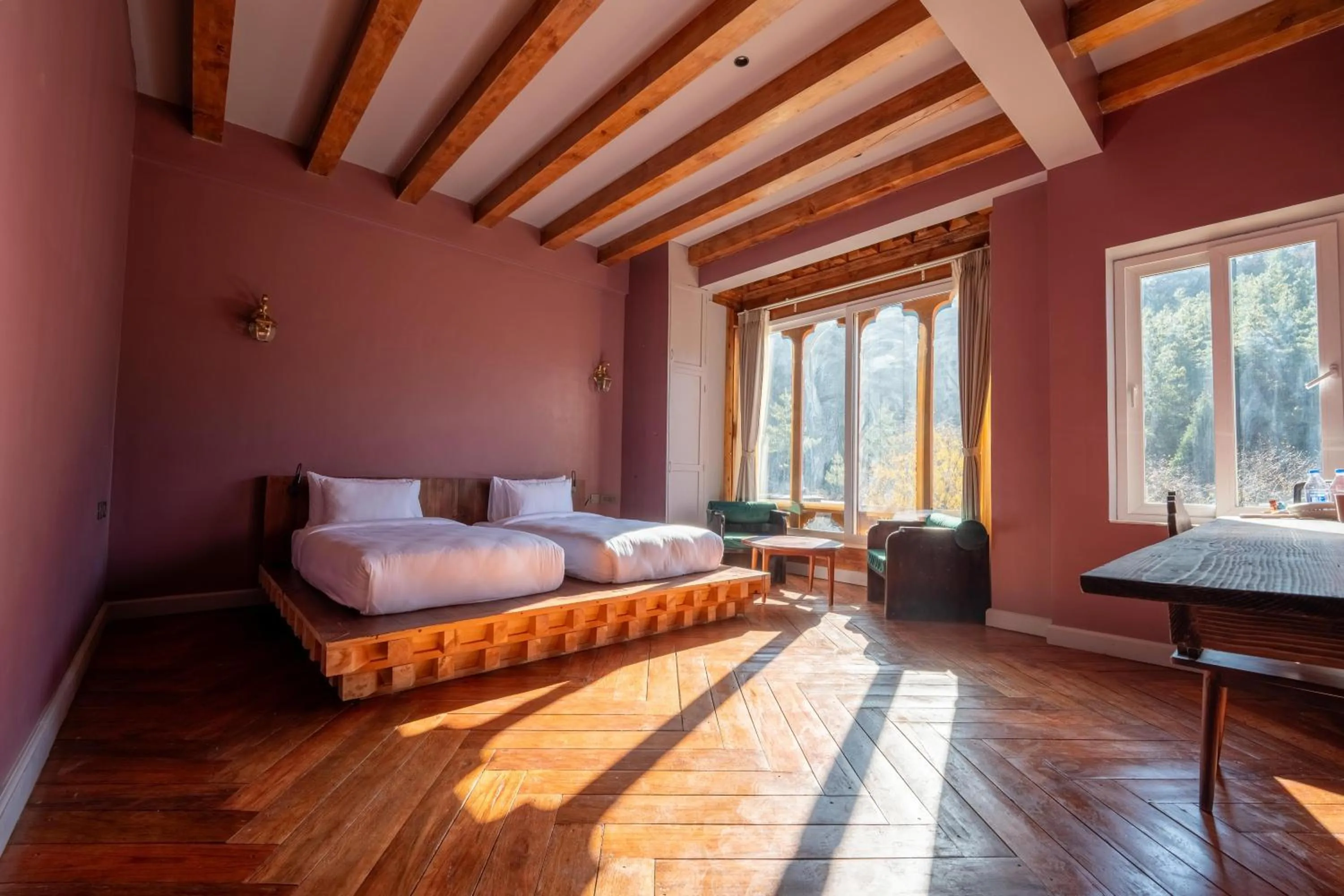 Bed in Taktsangri-La