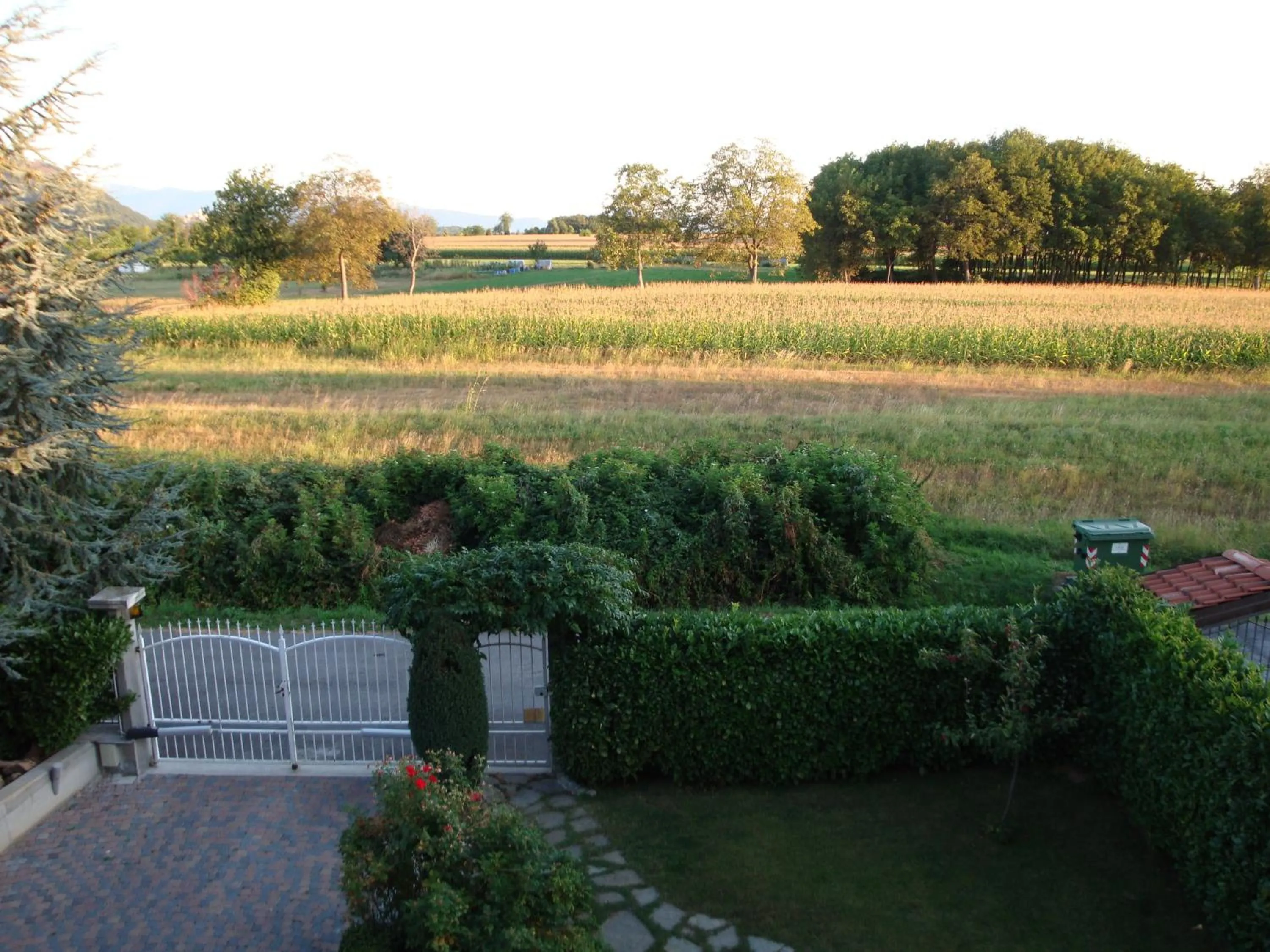 Garden view in Il Melograno
