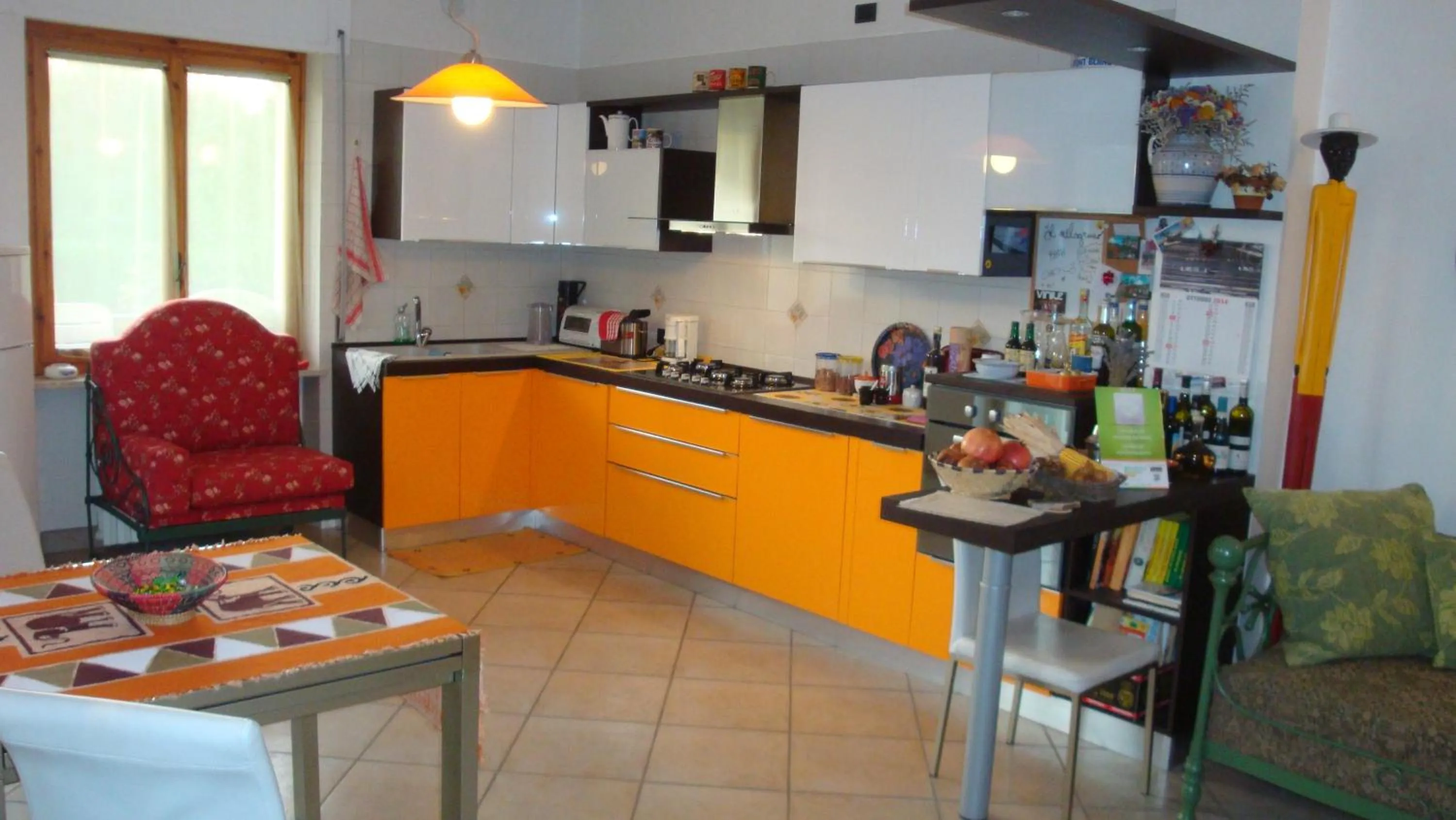 Communal kitchen in Il Melograno