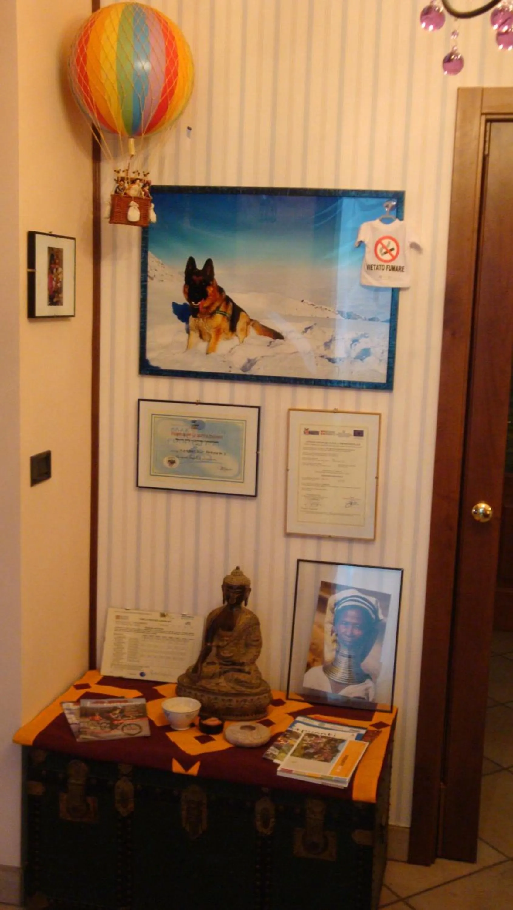 Decorative detail in Il Melograno