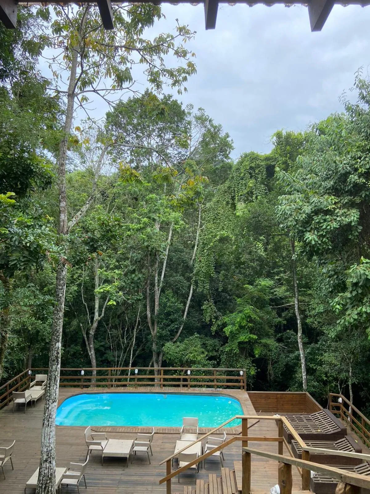Swimming pool in Bombinhas Guest House
