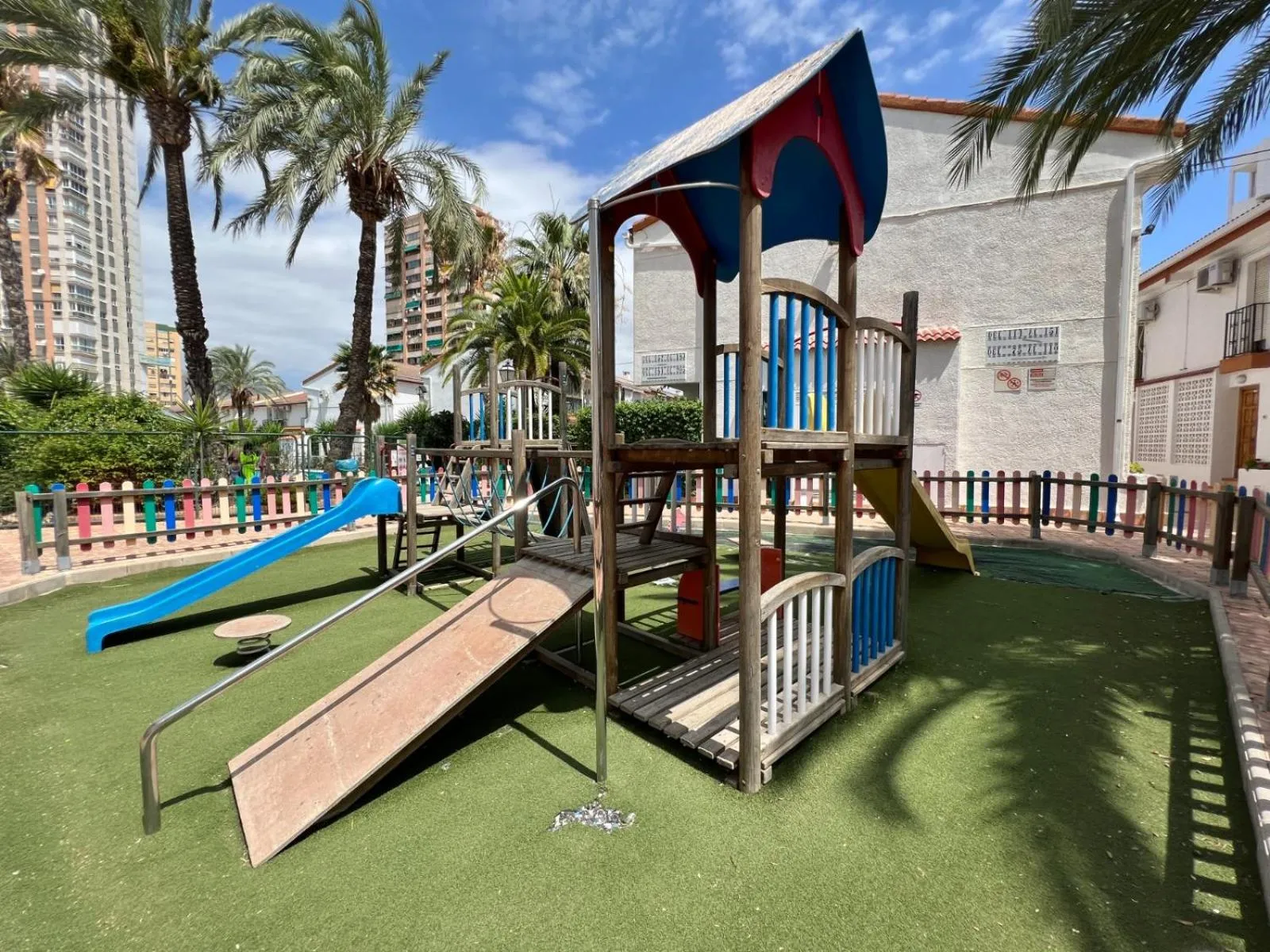 Children play ground in Rinconada Real Benidorm