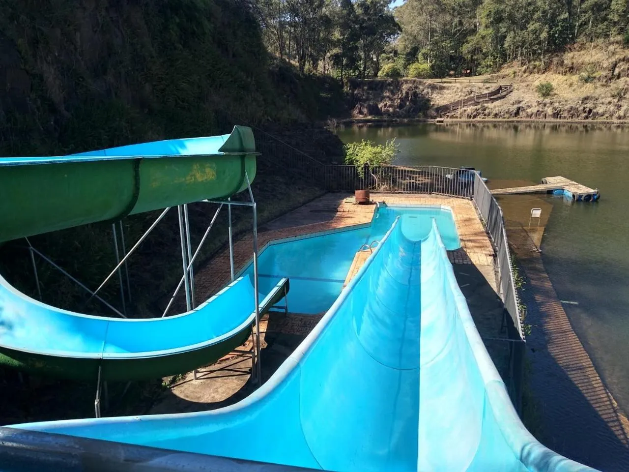 Swimming pool in Hotel Lago das Pedras
