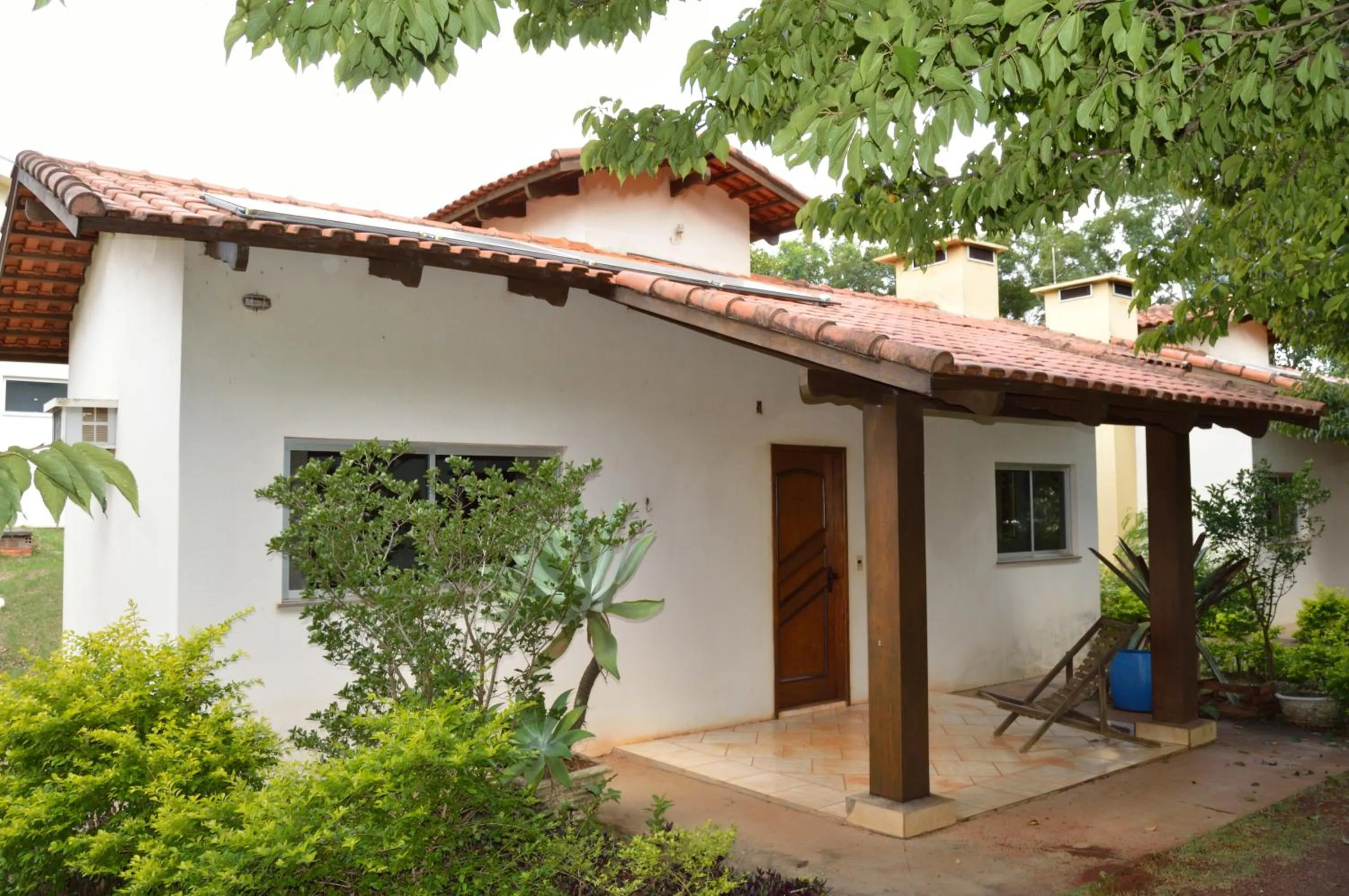 Patio in Hotel Lago das Pedras