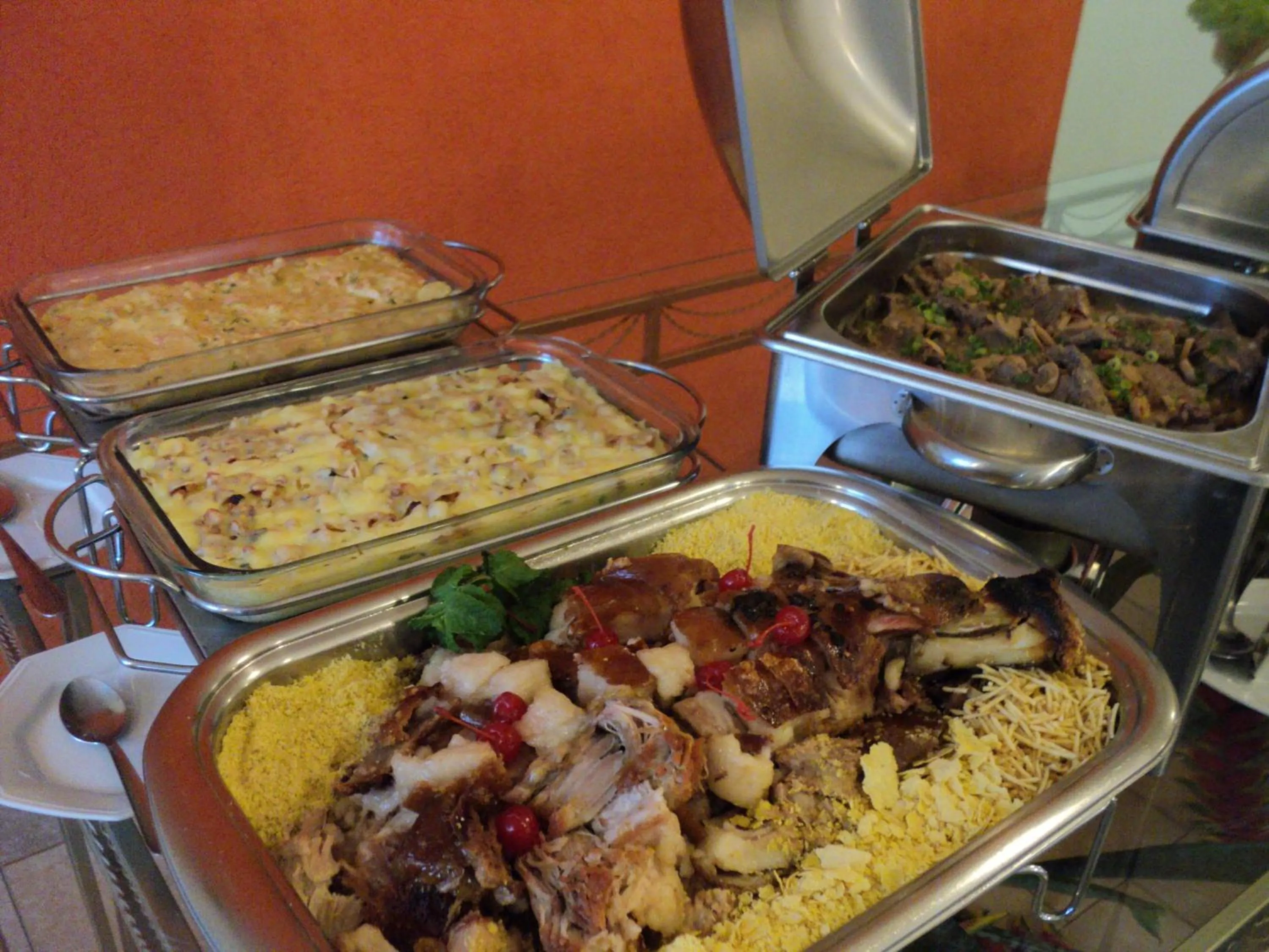 Food and drinks in Hotel Lago das Pedras