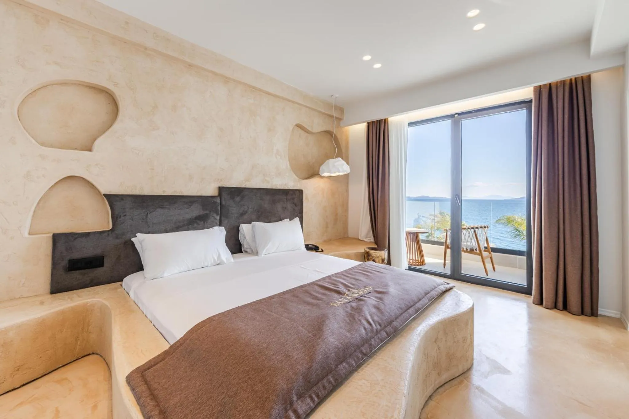 Bedroom, Bed in San Angelo Luxury Resort & Spa - Adults Only