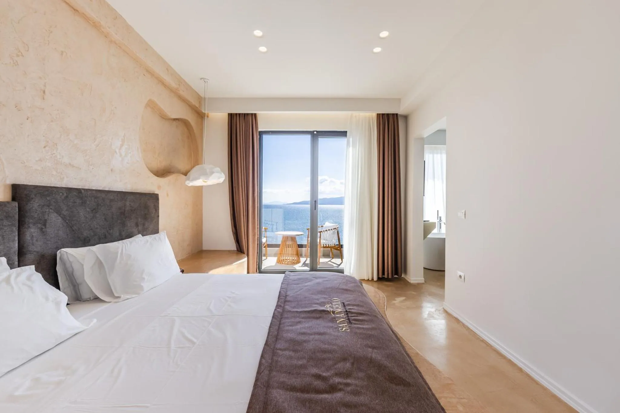 Bedroom, Bed in San Angelo Luxury Resort & Spa - Adults Only