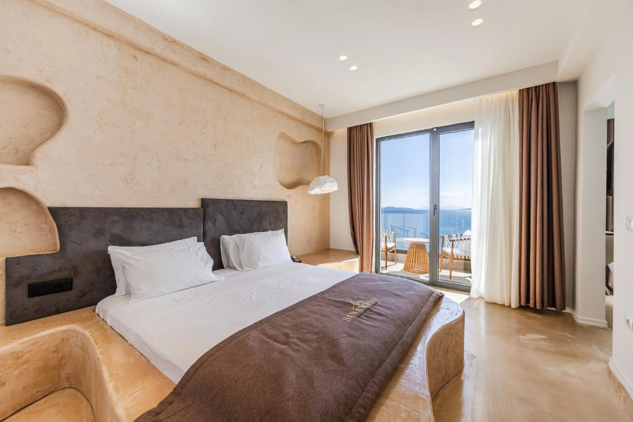 Bedroom, Bed in San Angelo Luxury Resort & Spa - Adults Only