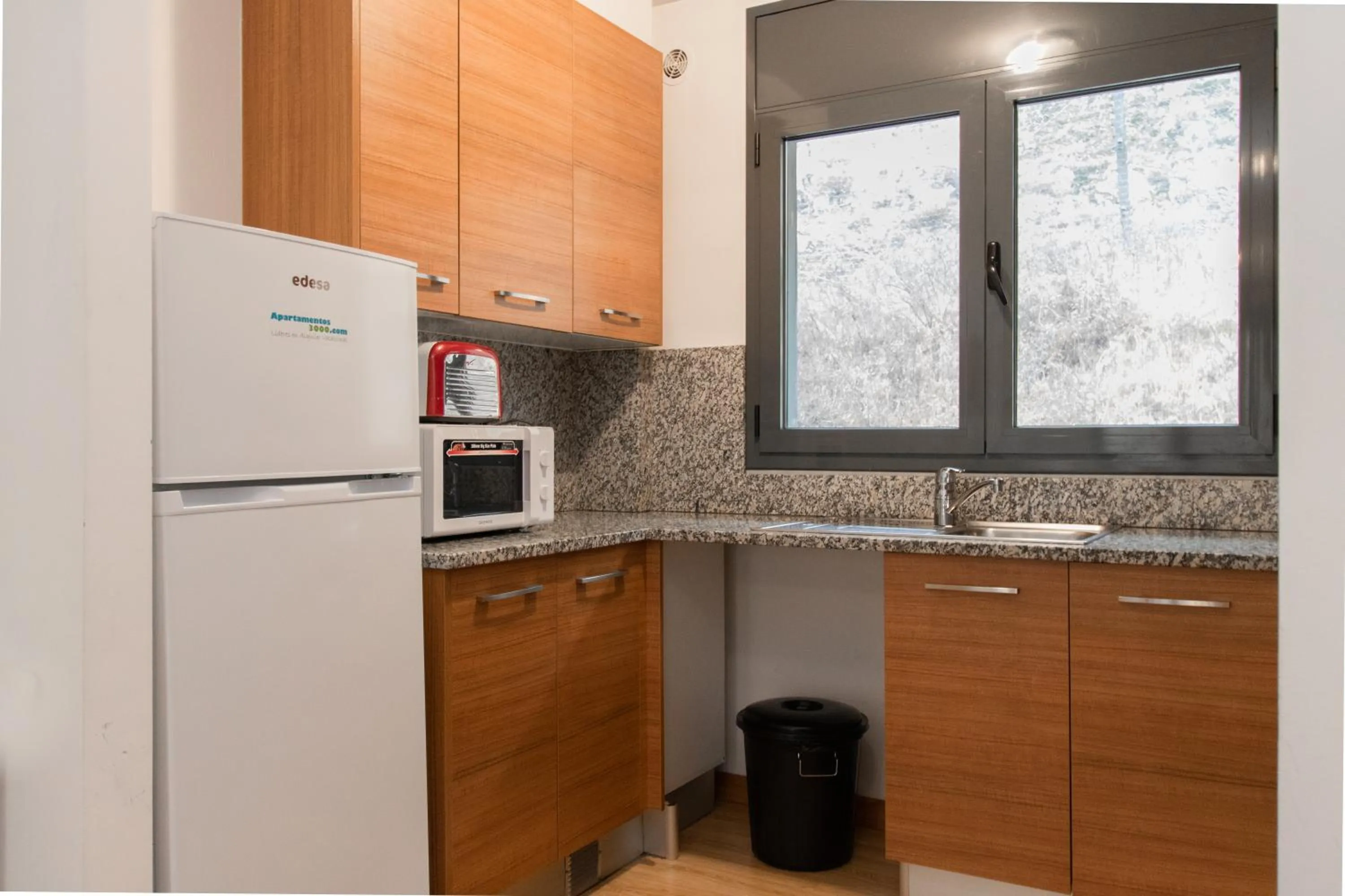Kitchen or kitchenette in Apartamentos Canillo 3000
