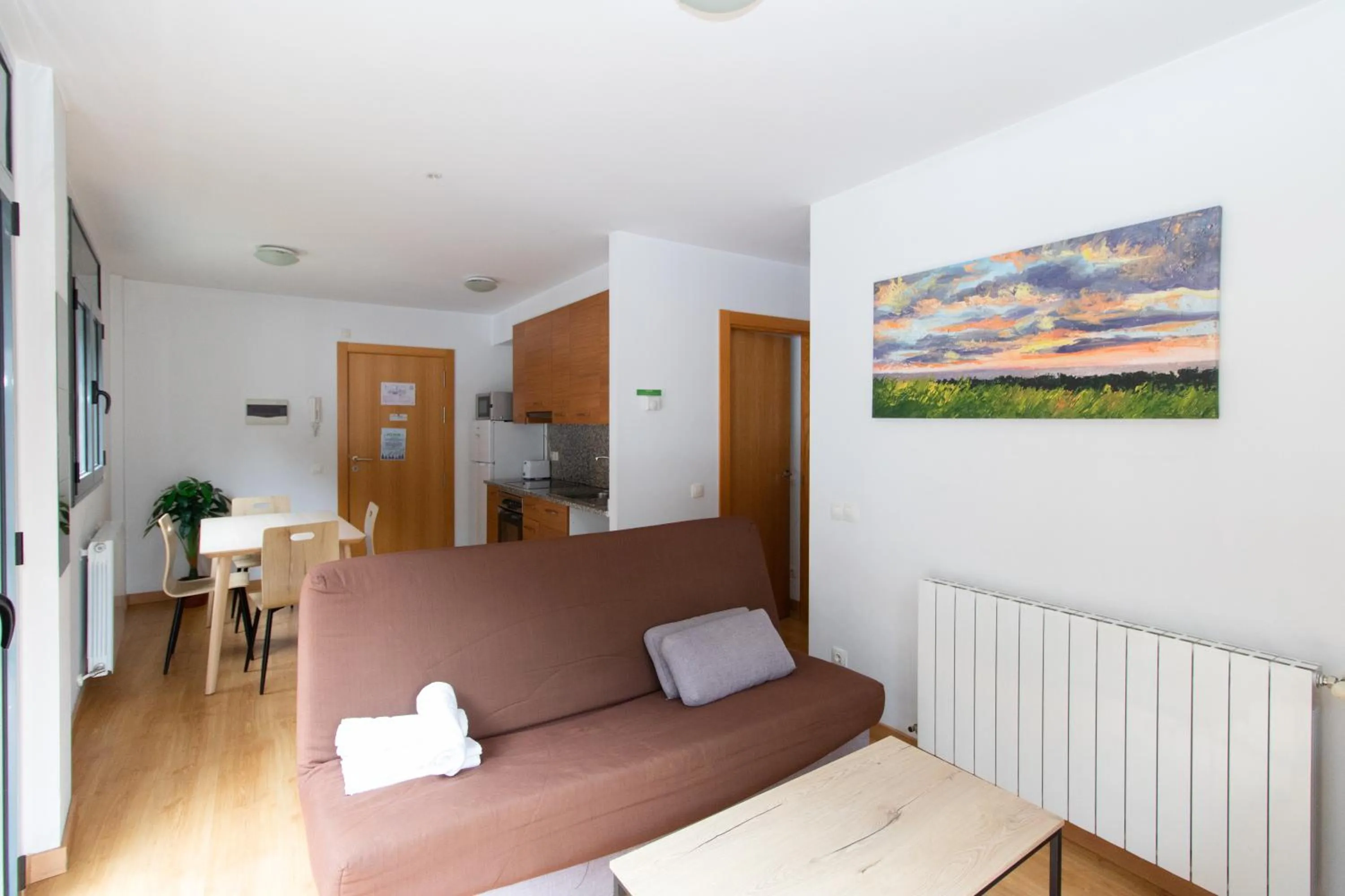 Kitchen or kitchenette in Apartamentos Canillo 3000