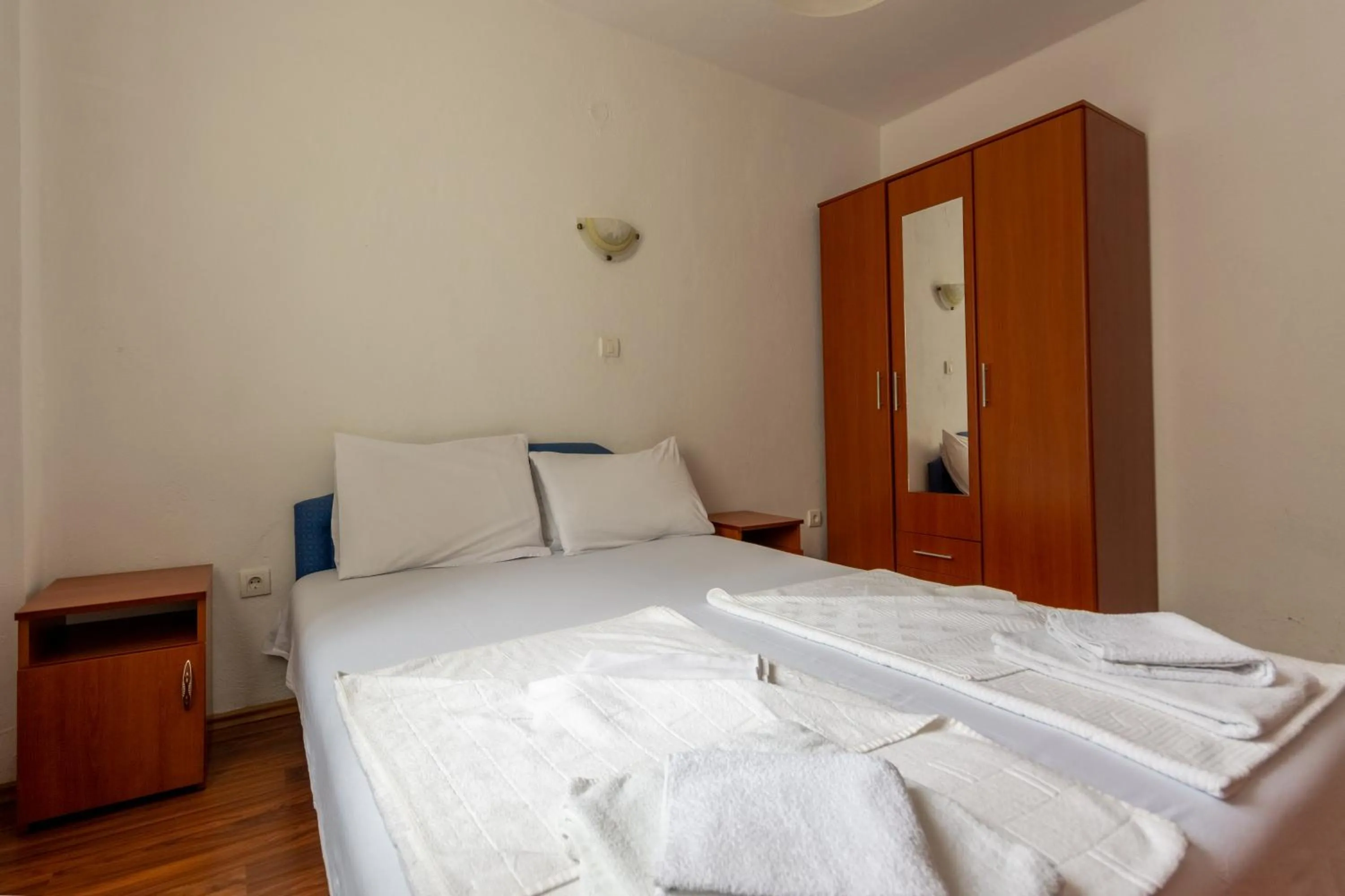 Bed in Evropa Lux Apartments