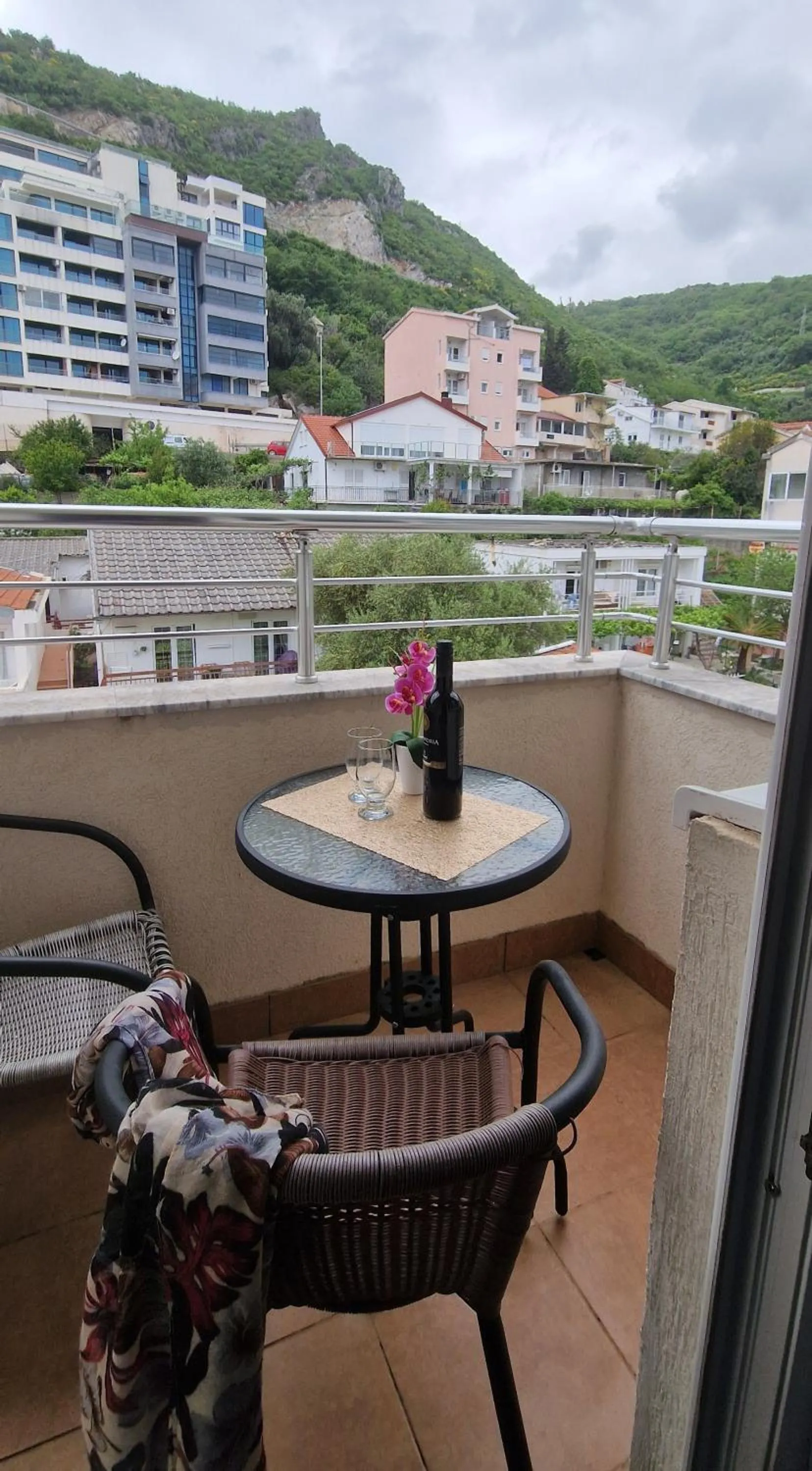 Balcony/Terrace in Evropa Lux Apartments