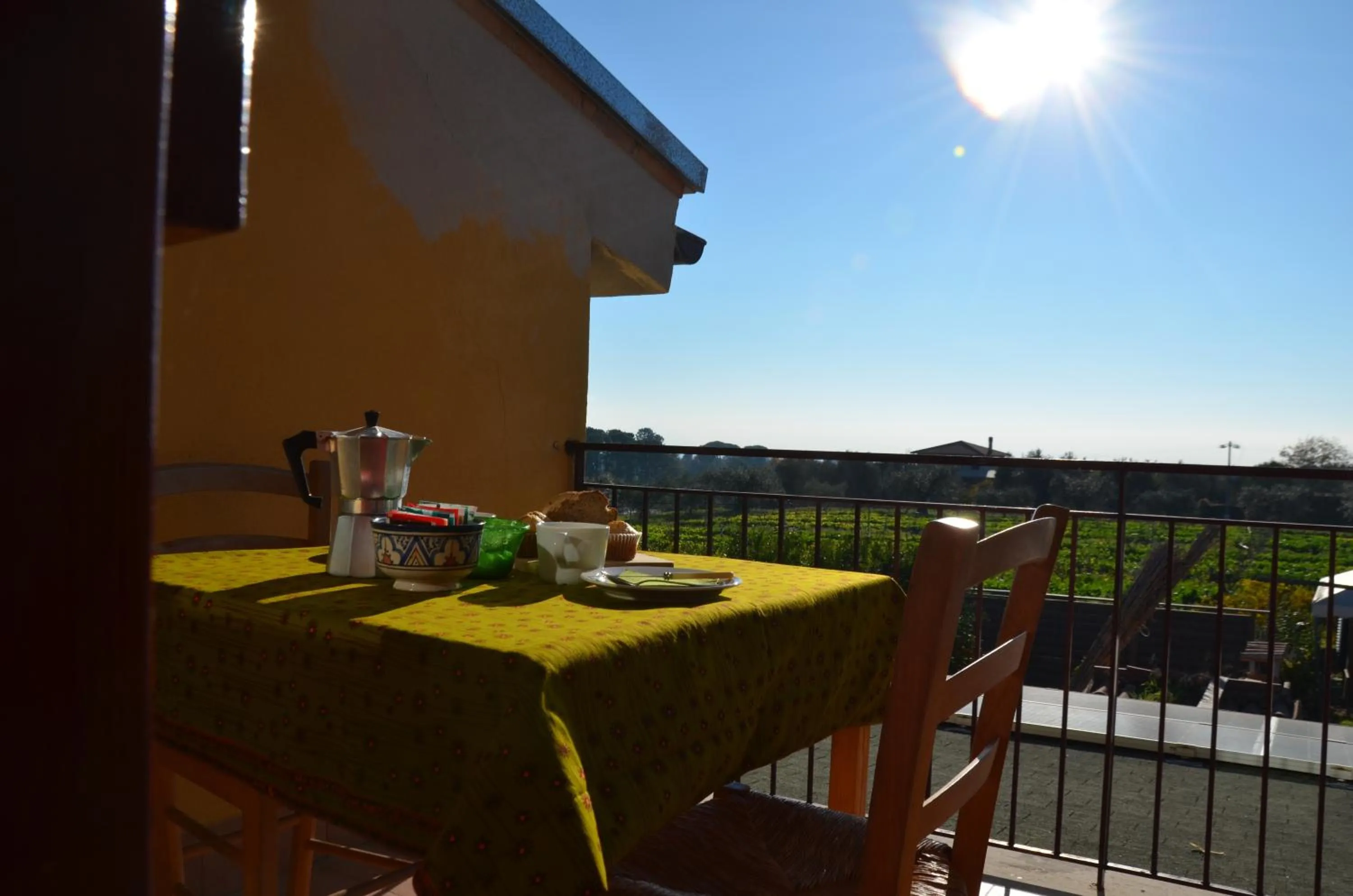 Balcony/Terrace in Chez Raz B&B