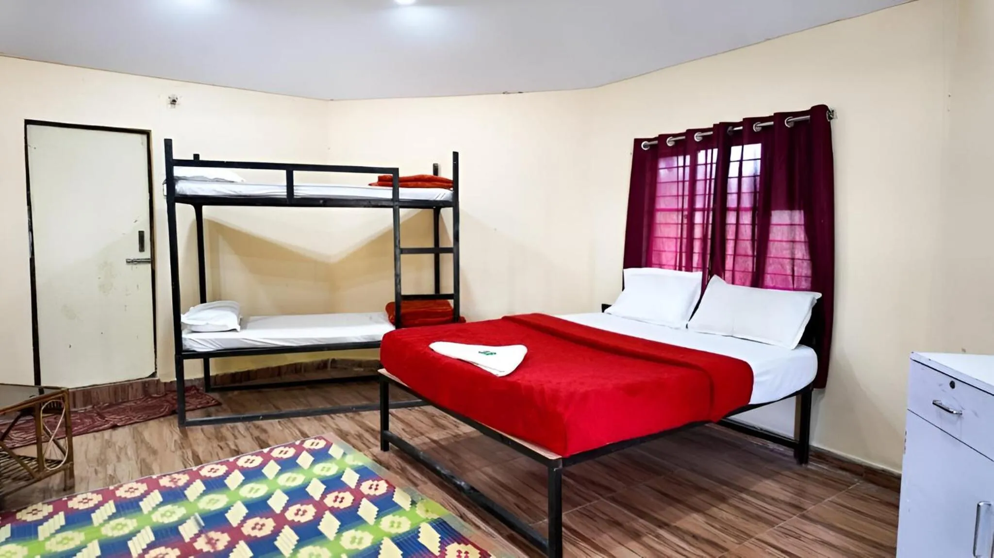 Bed in Tribal Wood Resort