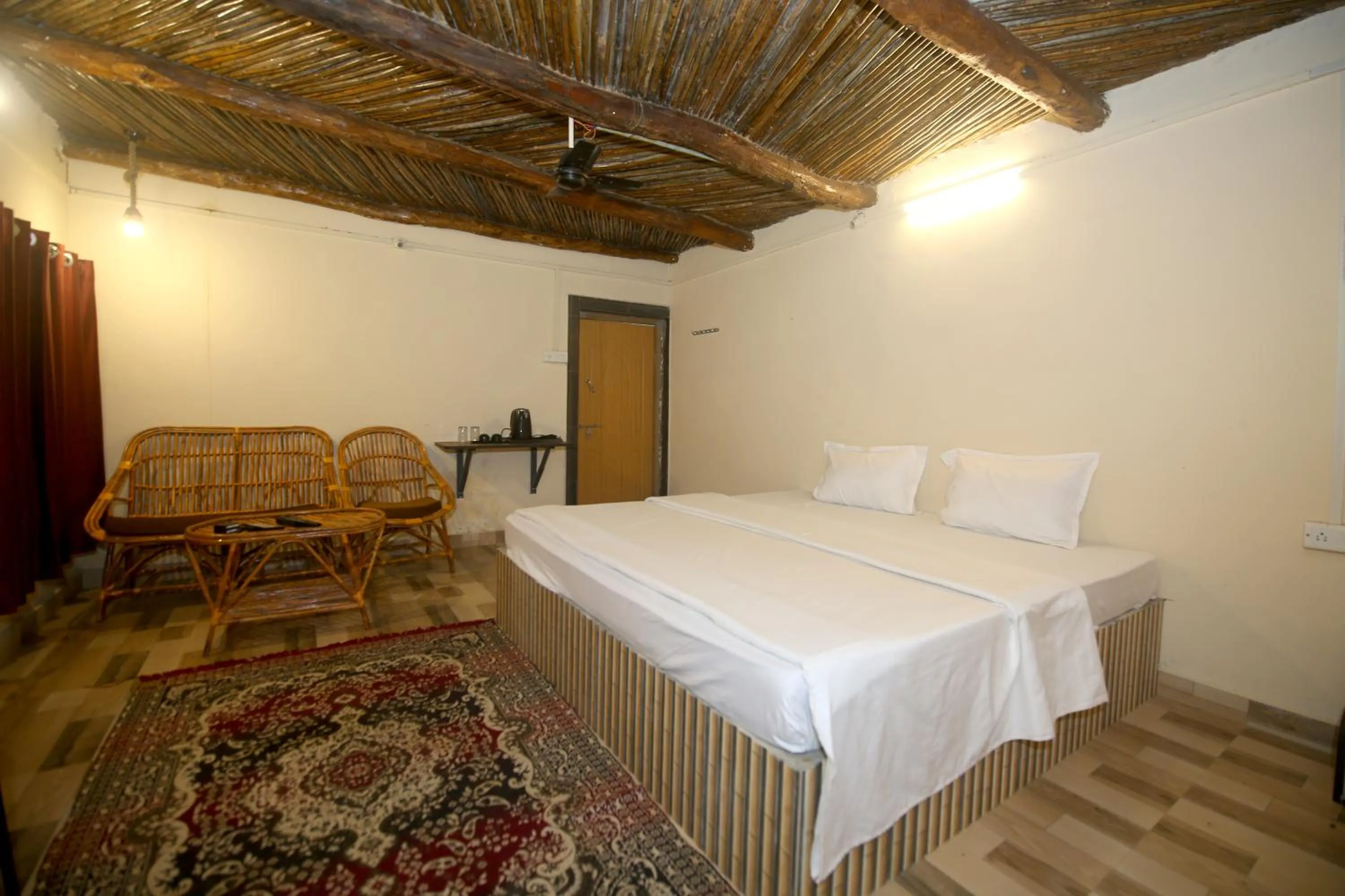 Bed in Tribal Wood Resort
