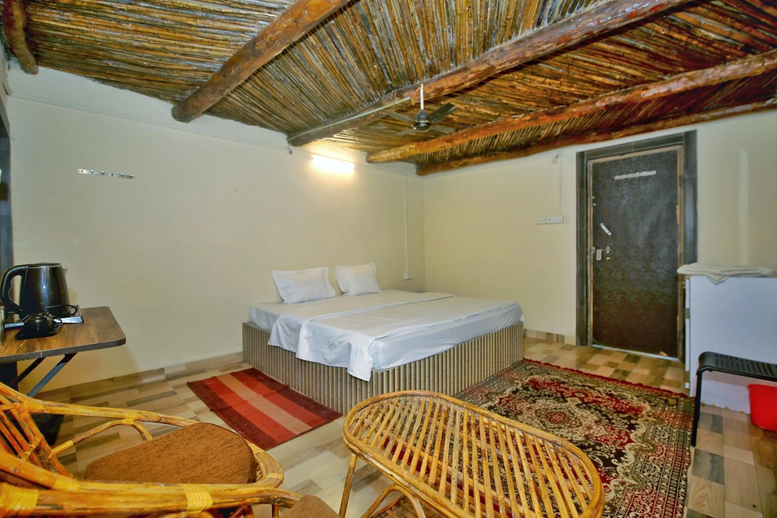 Bed in Tribal Wood Resort