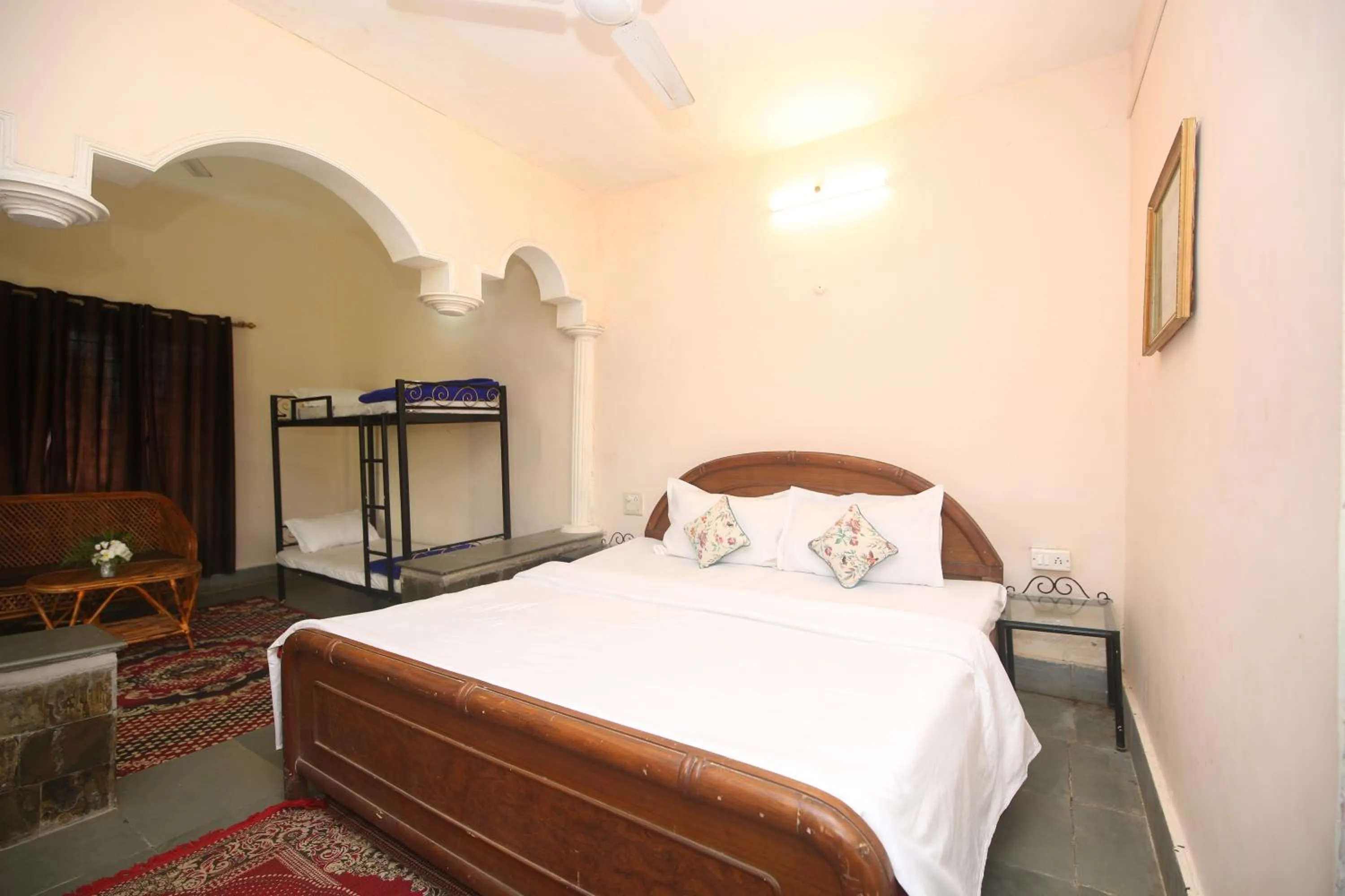 Bed in Tribal Wood Resort
