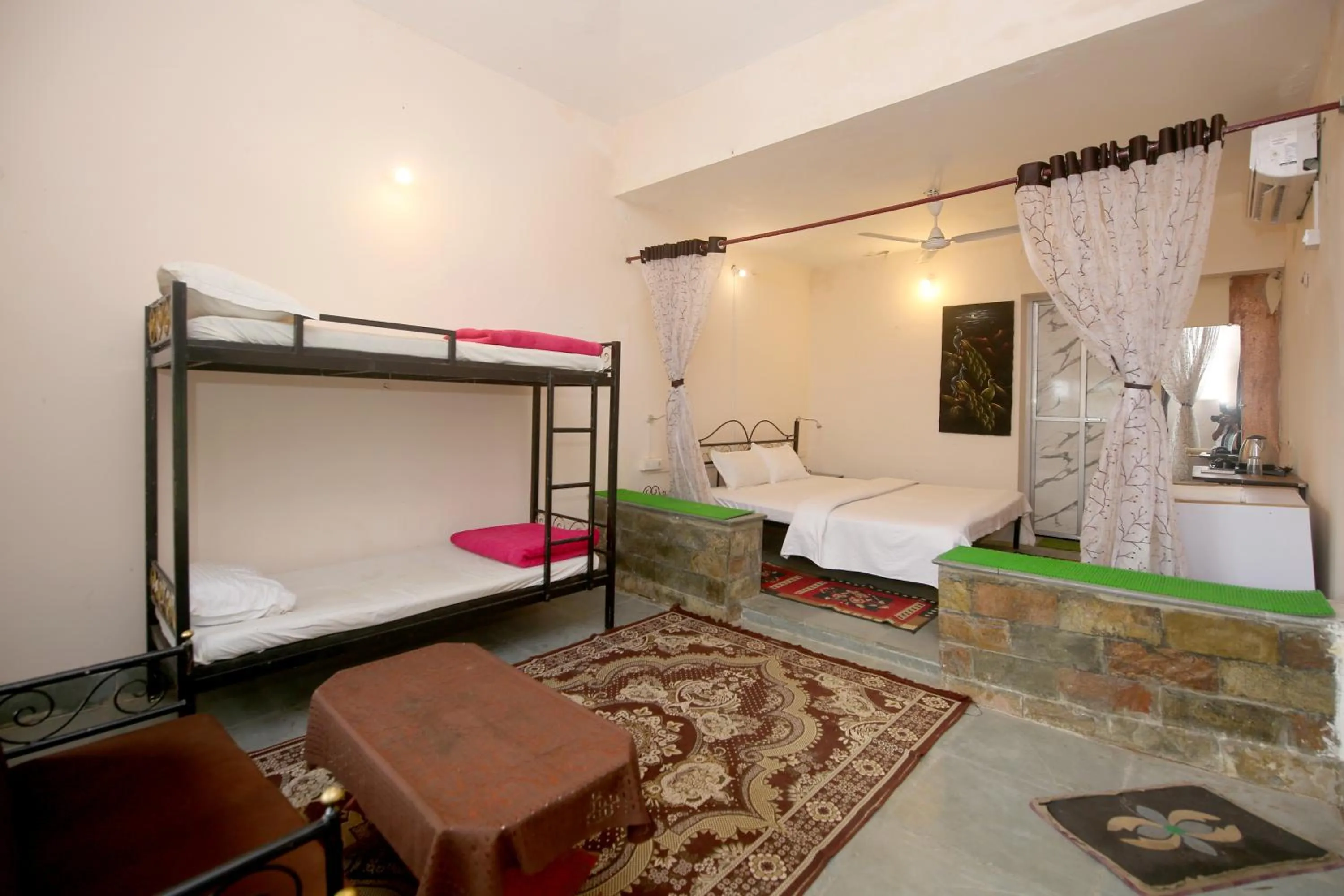 Bed in Tribal Wood Resort