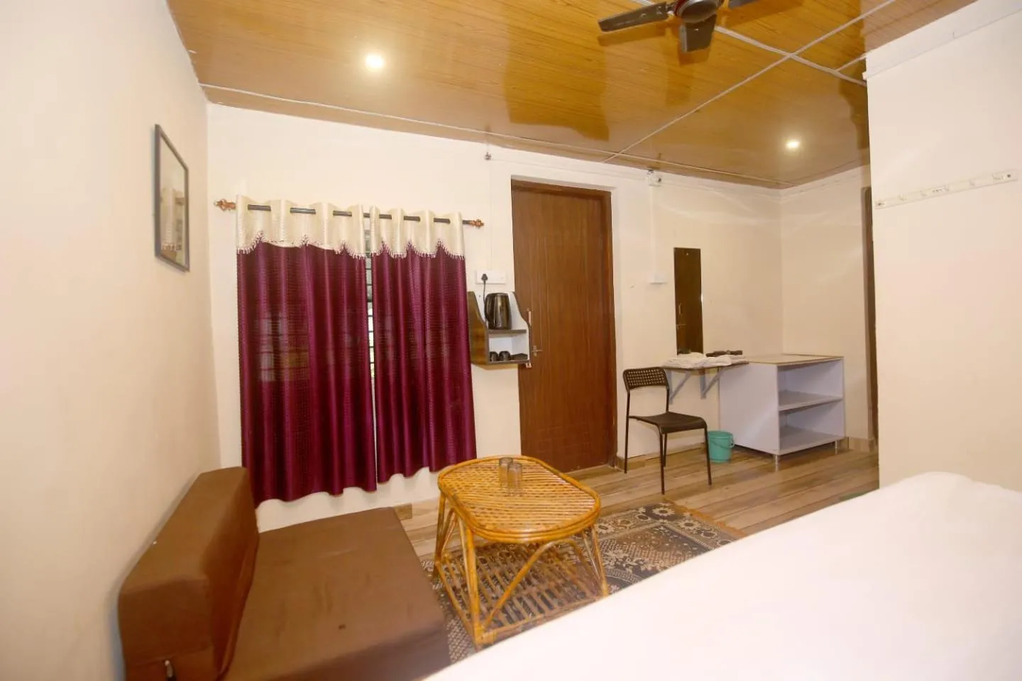 Bed in Tribal Wood Resort