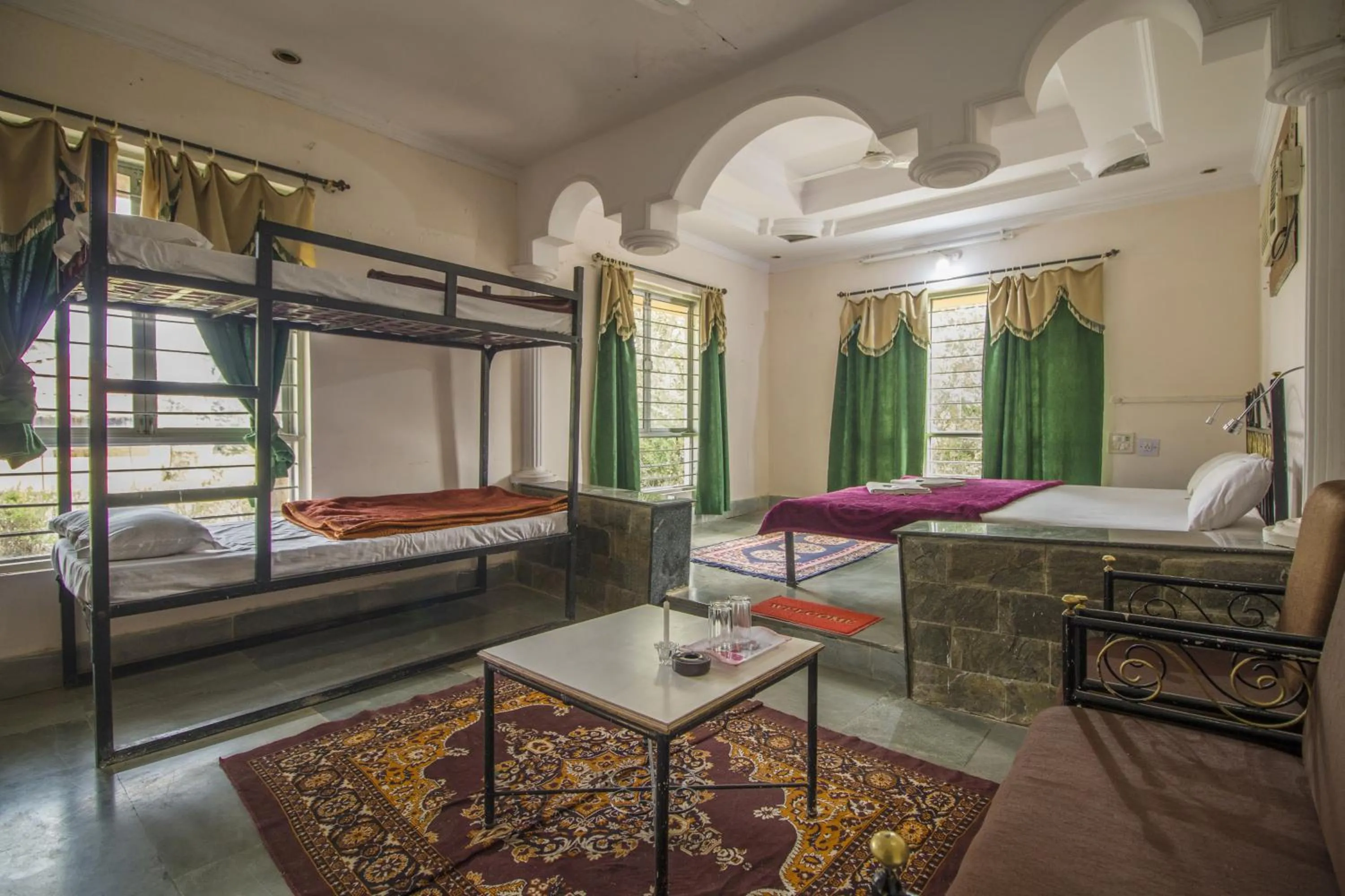 Bed in Tribal Wood Resort