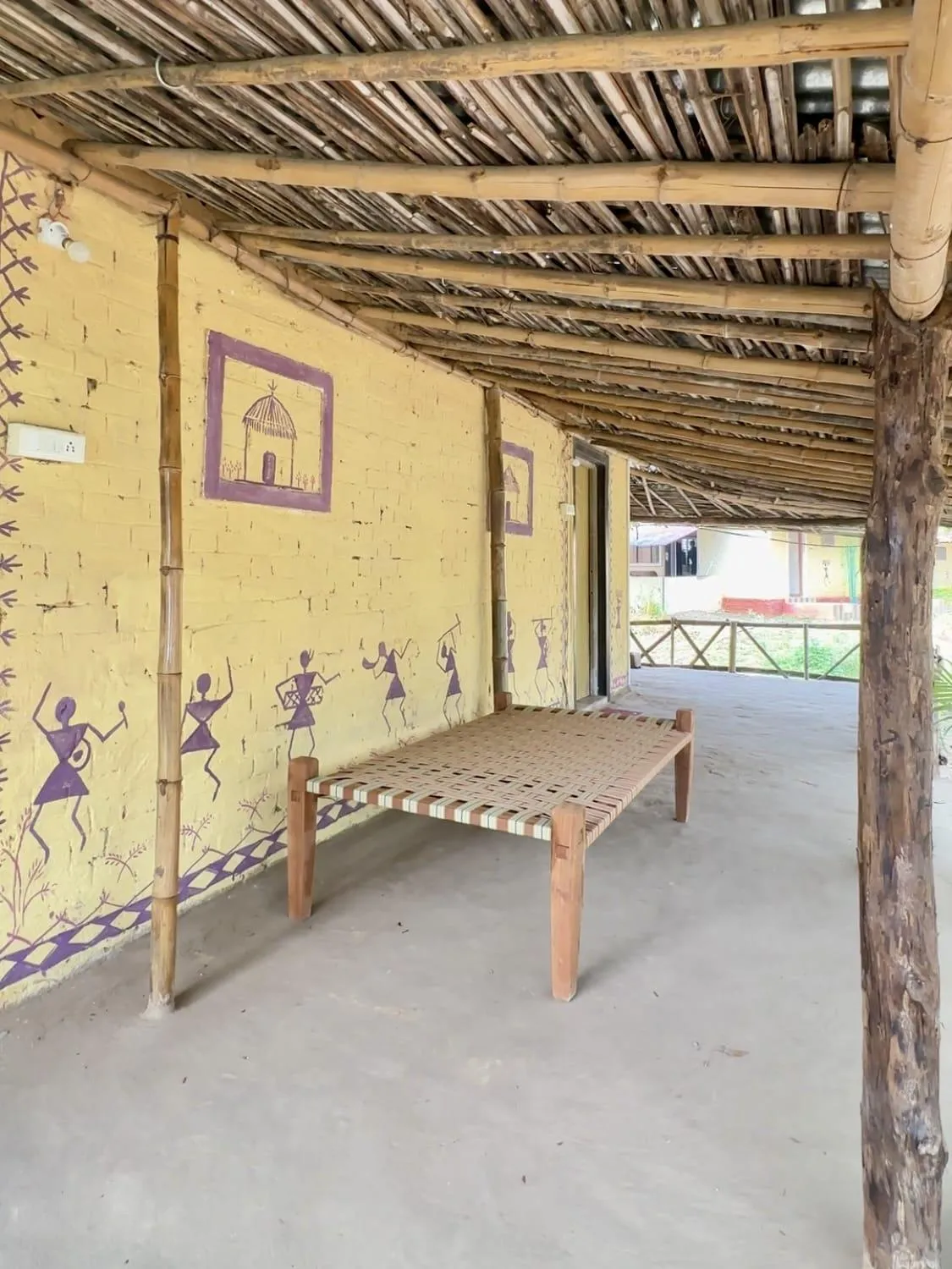 cot in Tribal Wood Resort