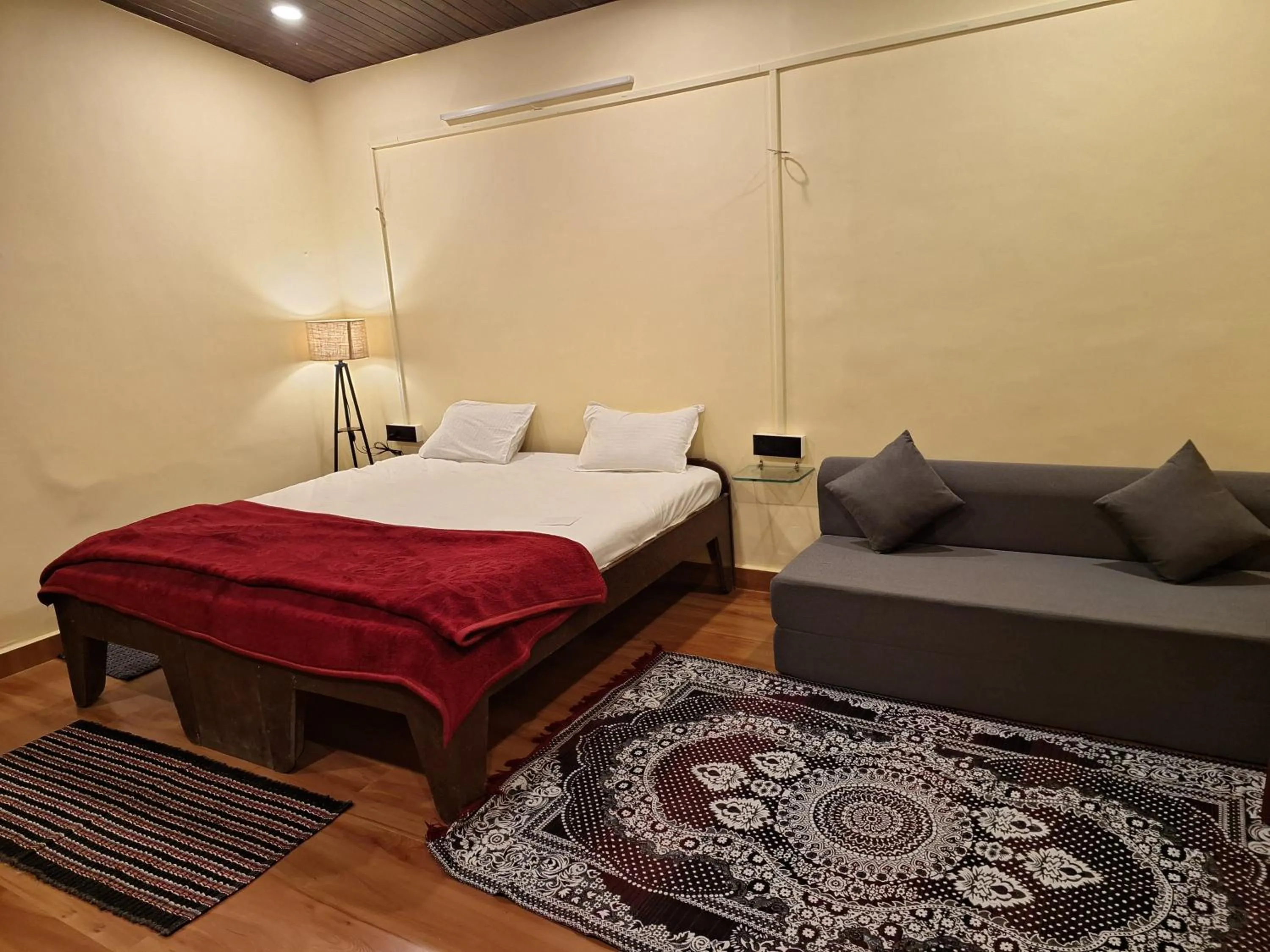 Bed in Tribal Wood Resort