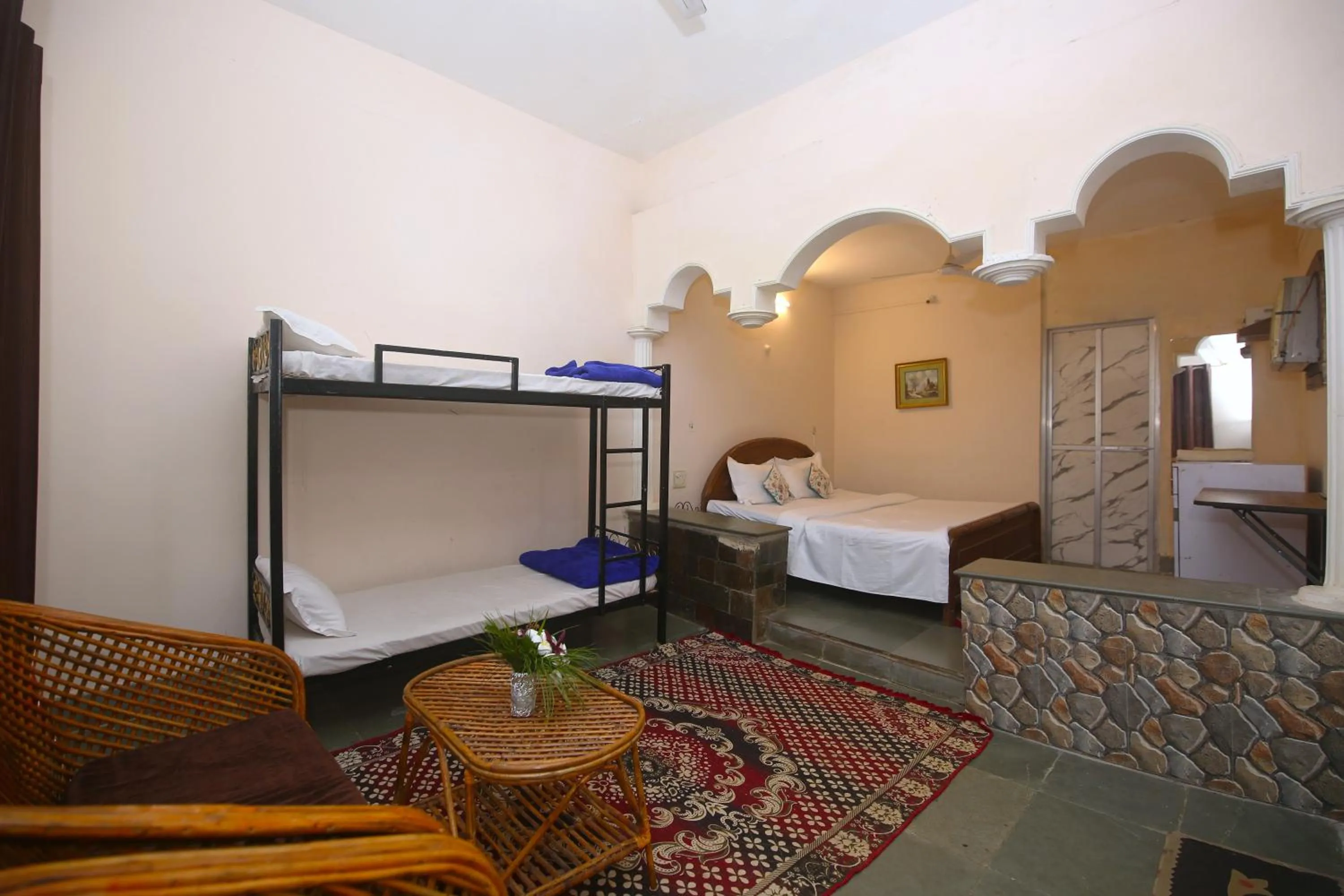 Bed in Tribal Wood Resort