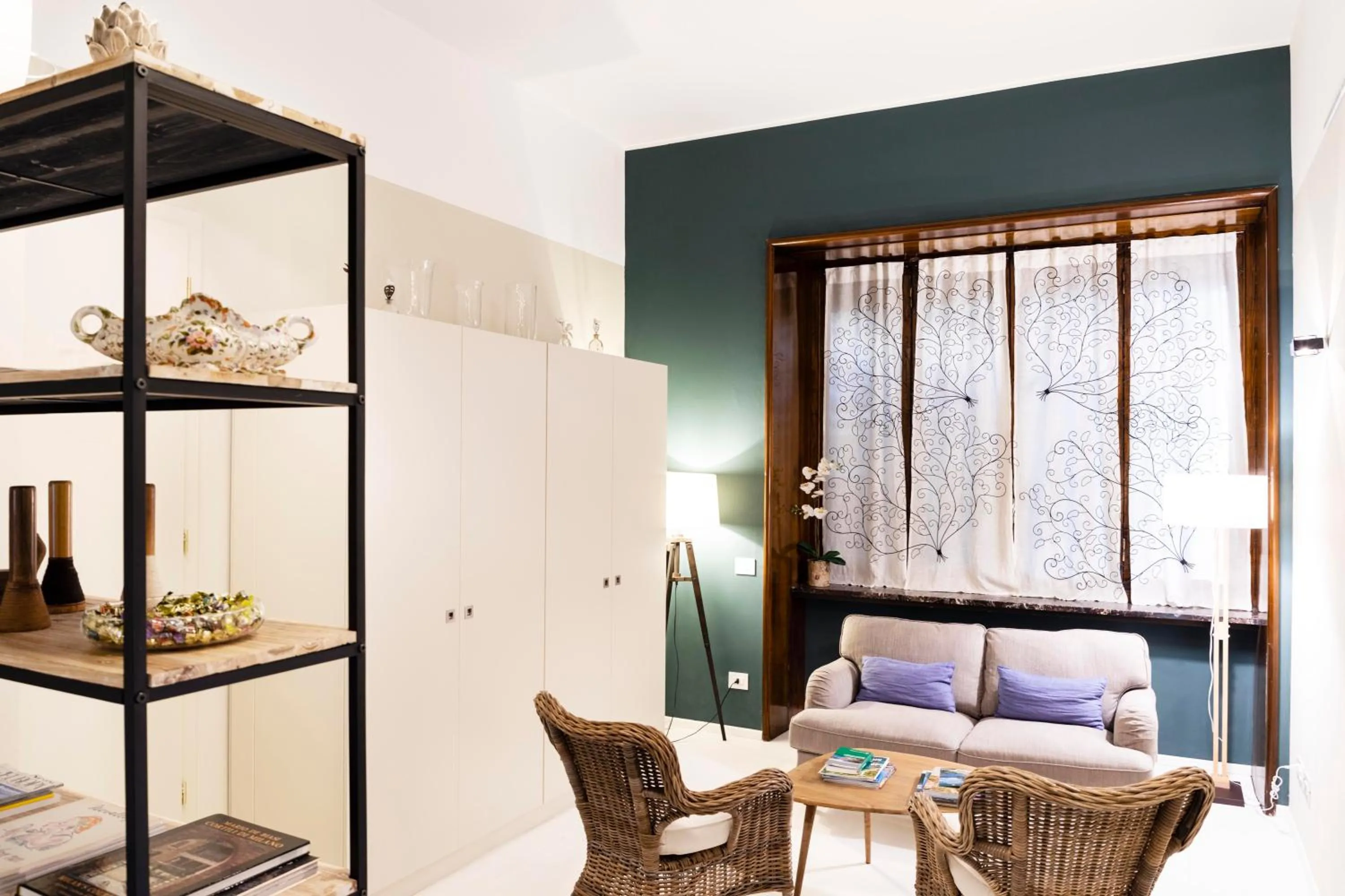 Living room in BC MAISON bed&cafe Milano