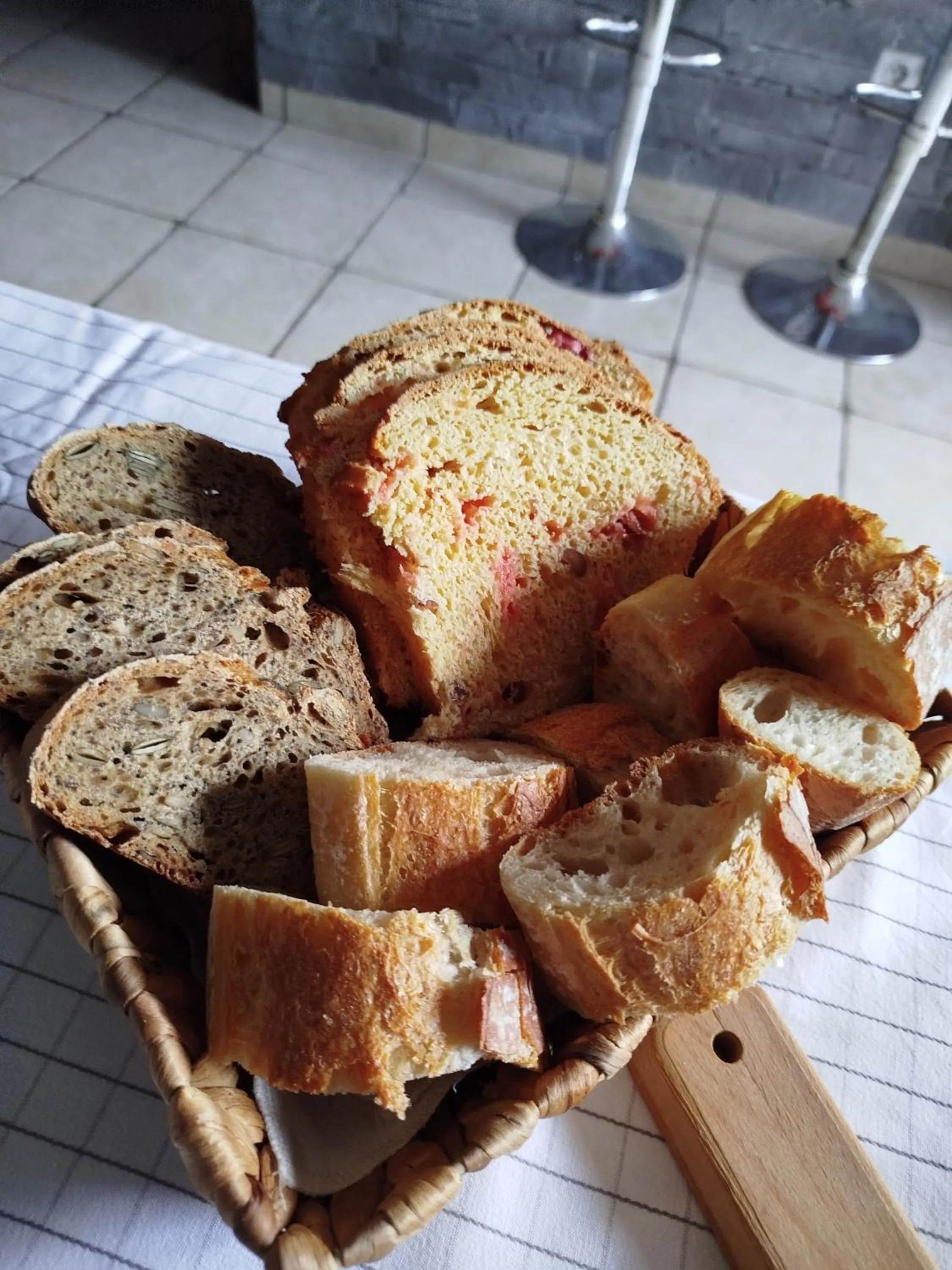 Breakfast in Château Besson