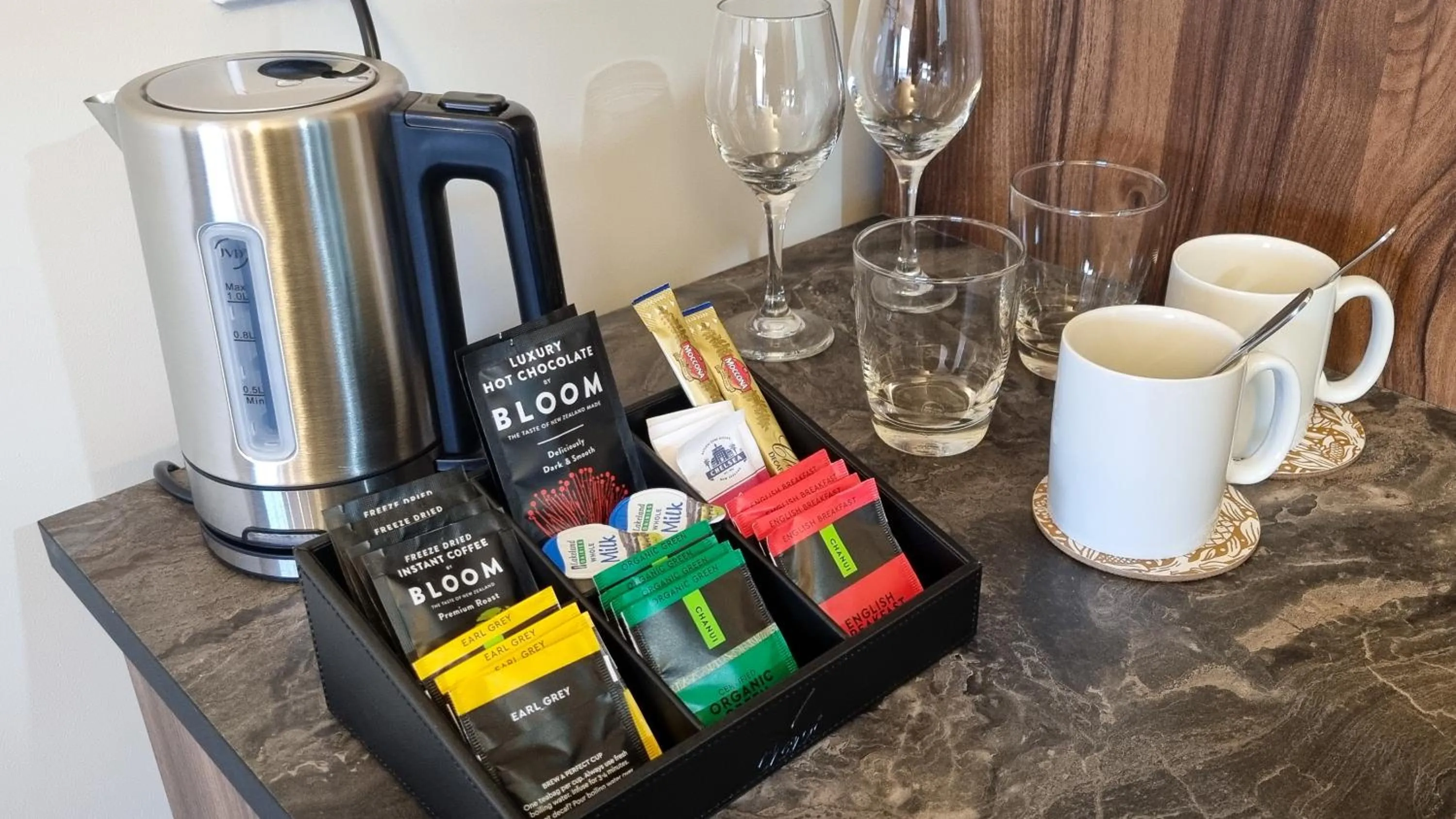 Coffee/tea facilities in Marsden Stay Rotorua