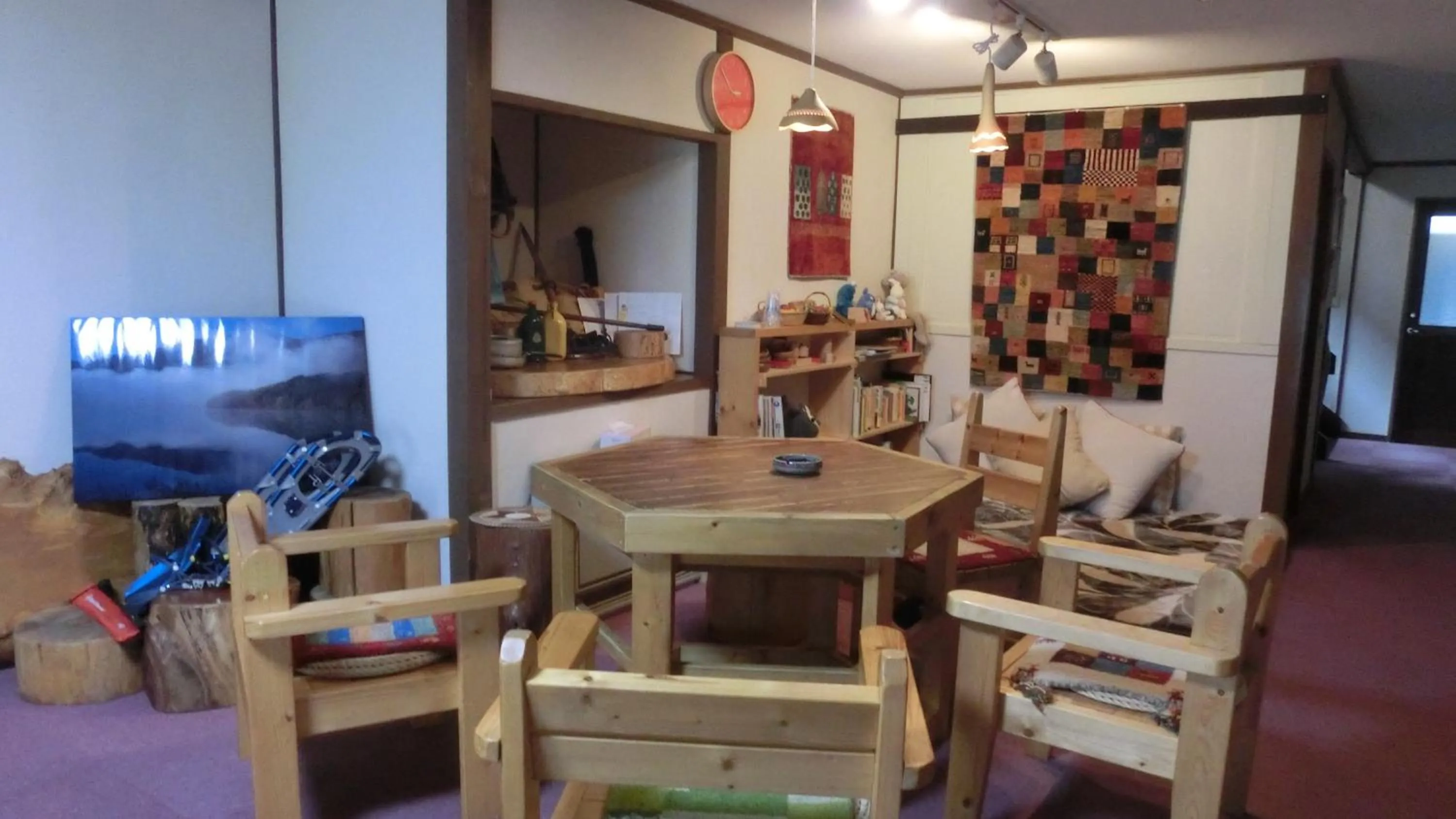 Dining area in Oomukou Ryokan