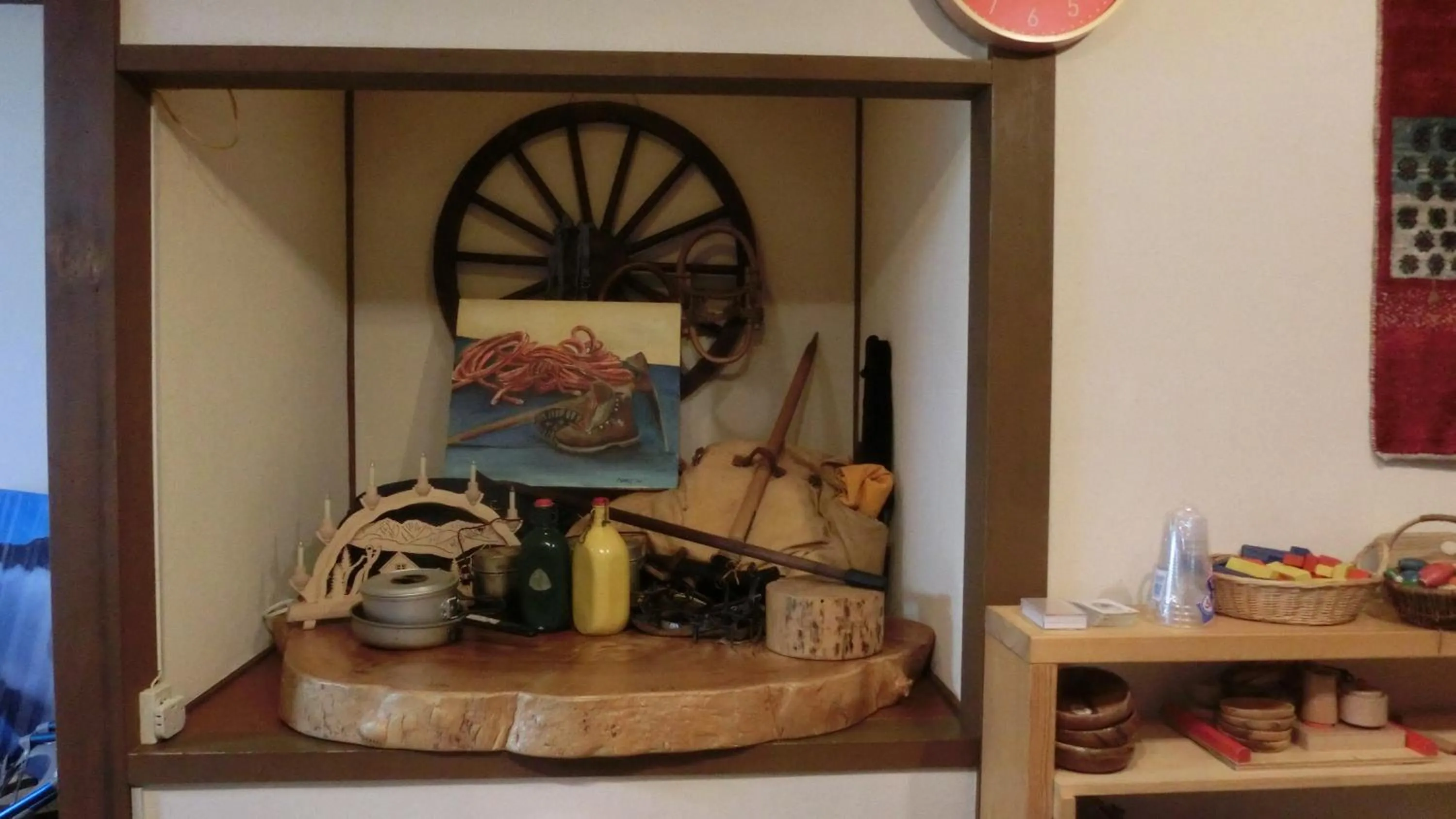 Decorative detail in Oomukou Ryokan