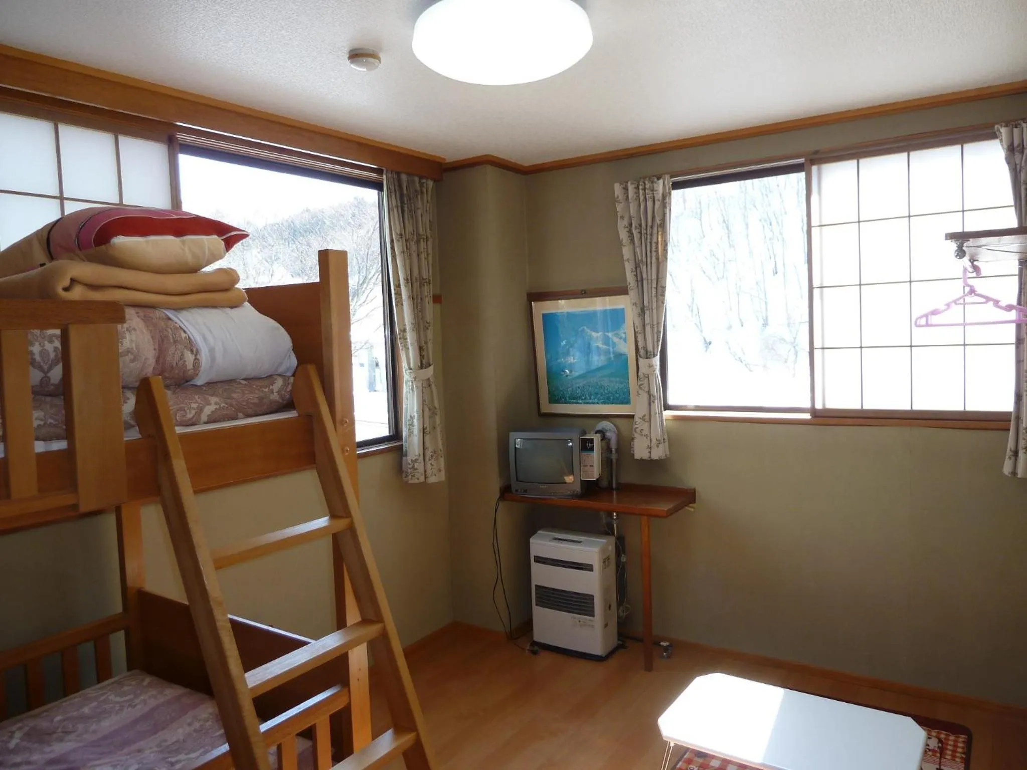 Bed in Ouji Penshon Naeba