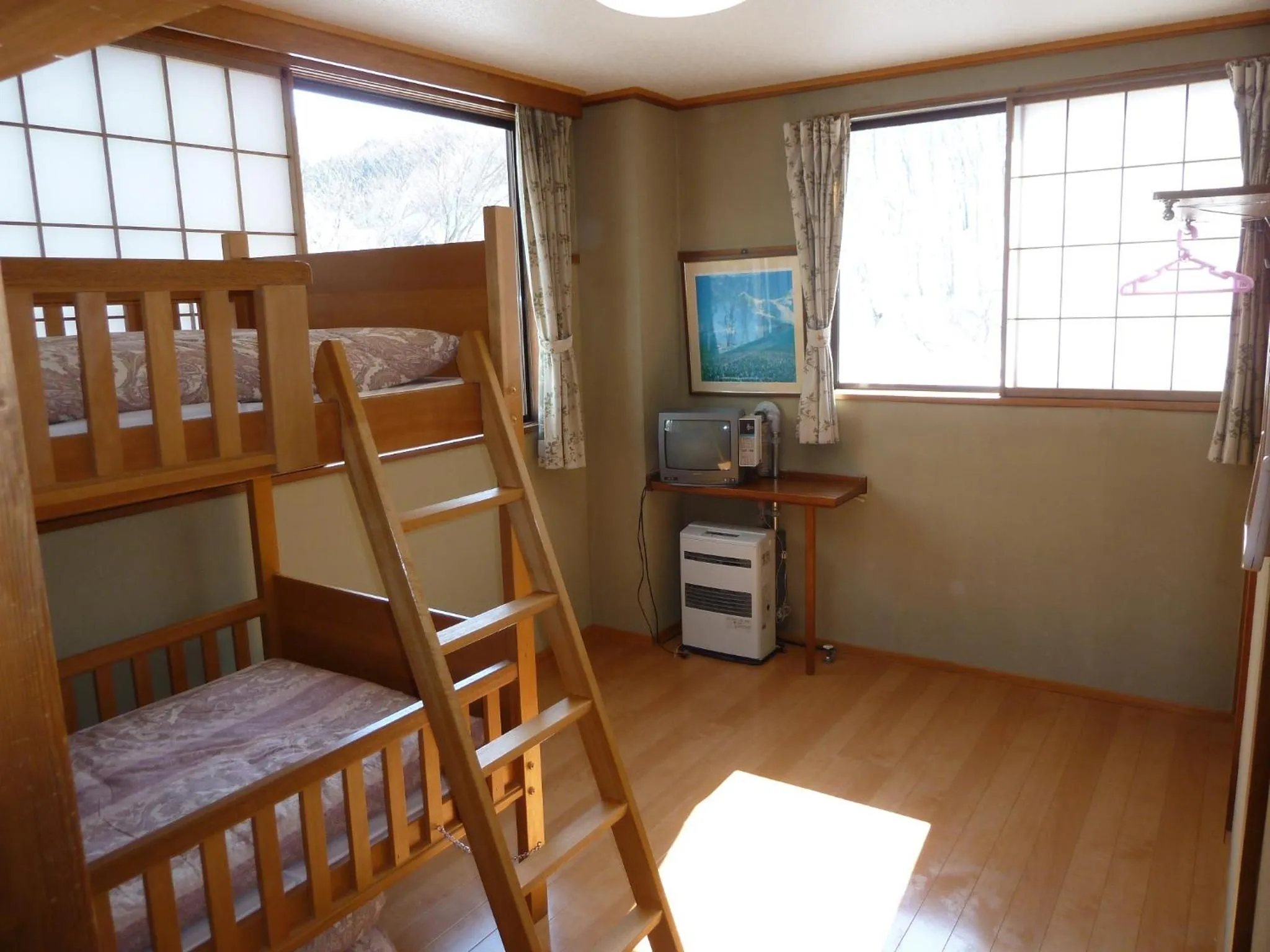 Bed in Ouji Penshon Naeba