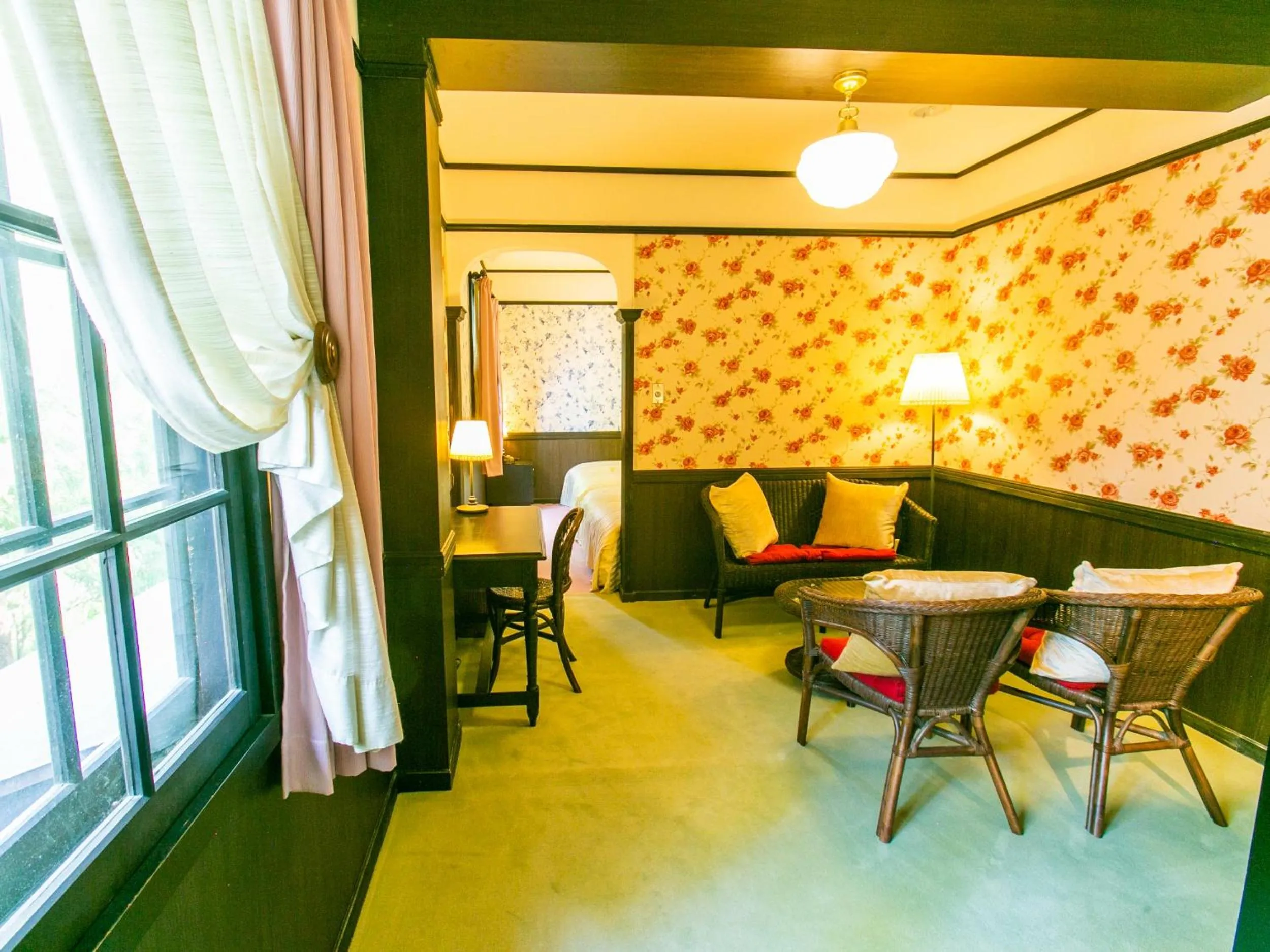 Living room in Restaurant & Hotel Traumerei